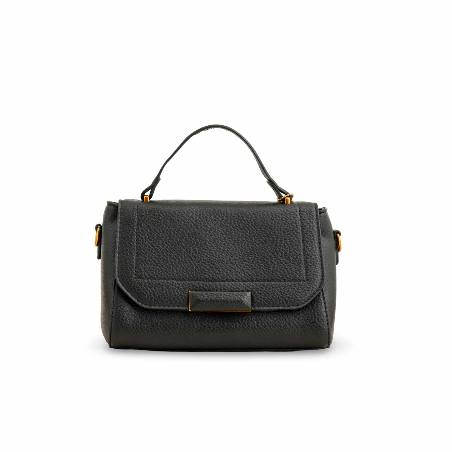 Black Formal Shoulder Bag P36144 - Image 2