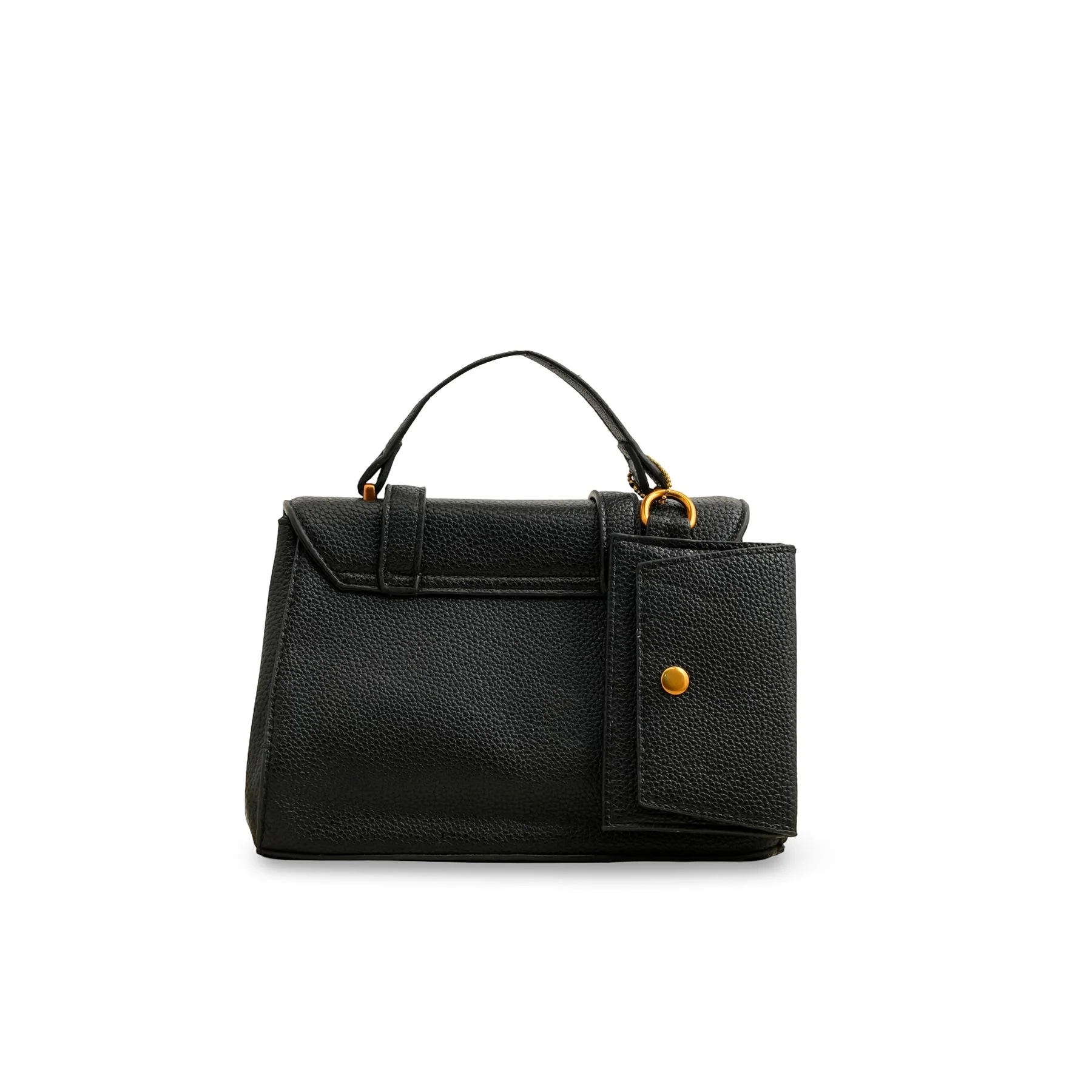 Black Formal Shoulder Bag P36148 - Image 4