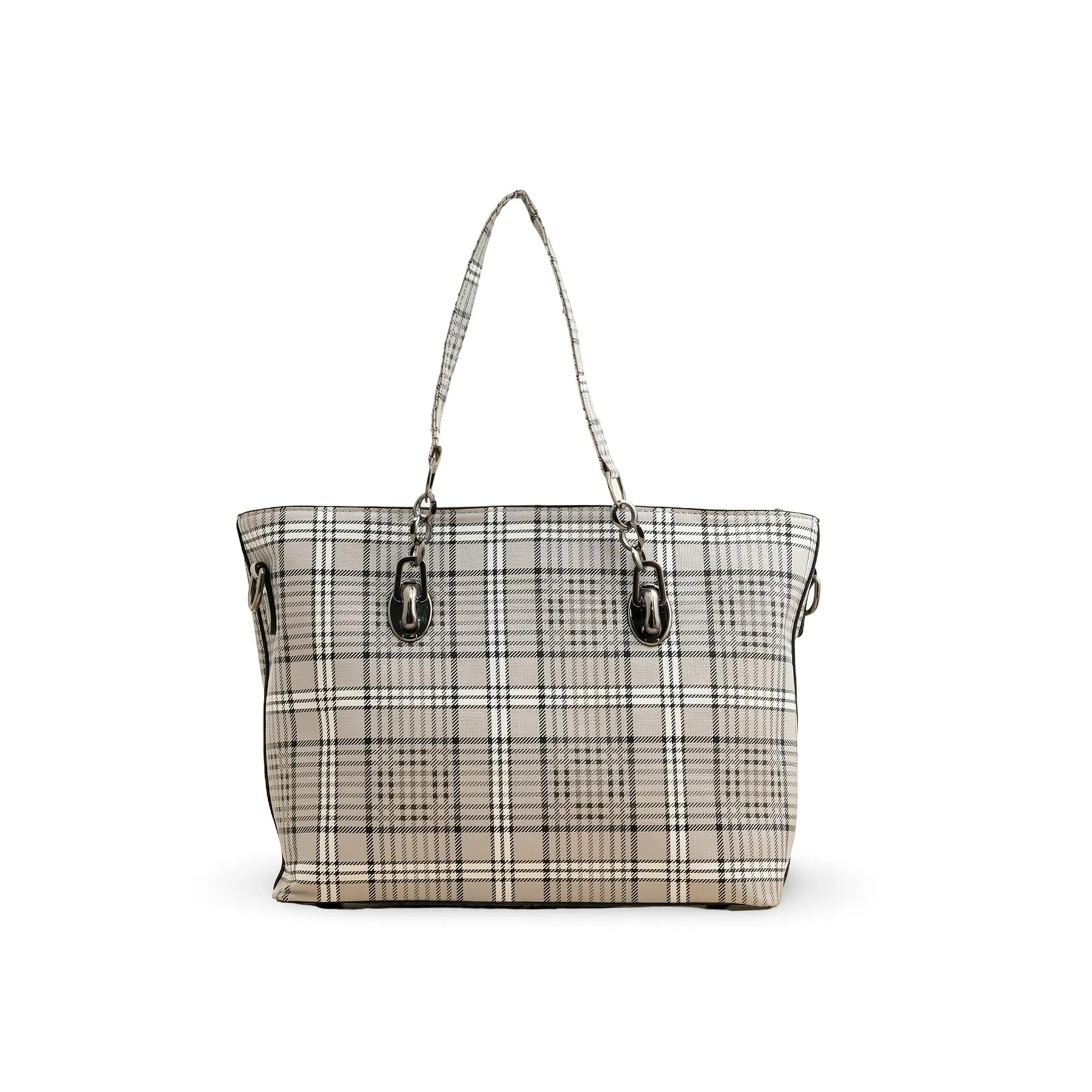 Black Formal Shoulder Bag P36179 - Image 2