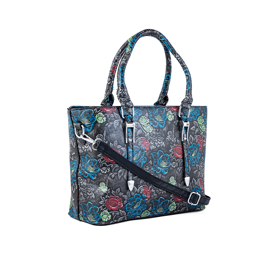 Black Formal Shoulder Bag P36180 - Image 3