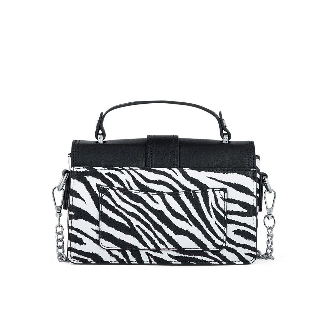 Black Formal Shoulder Bag P36296 - Image 4