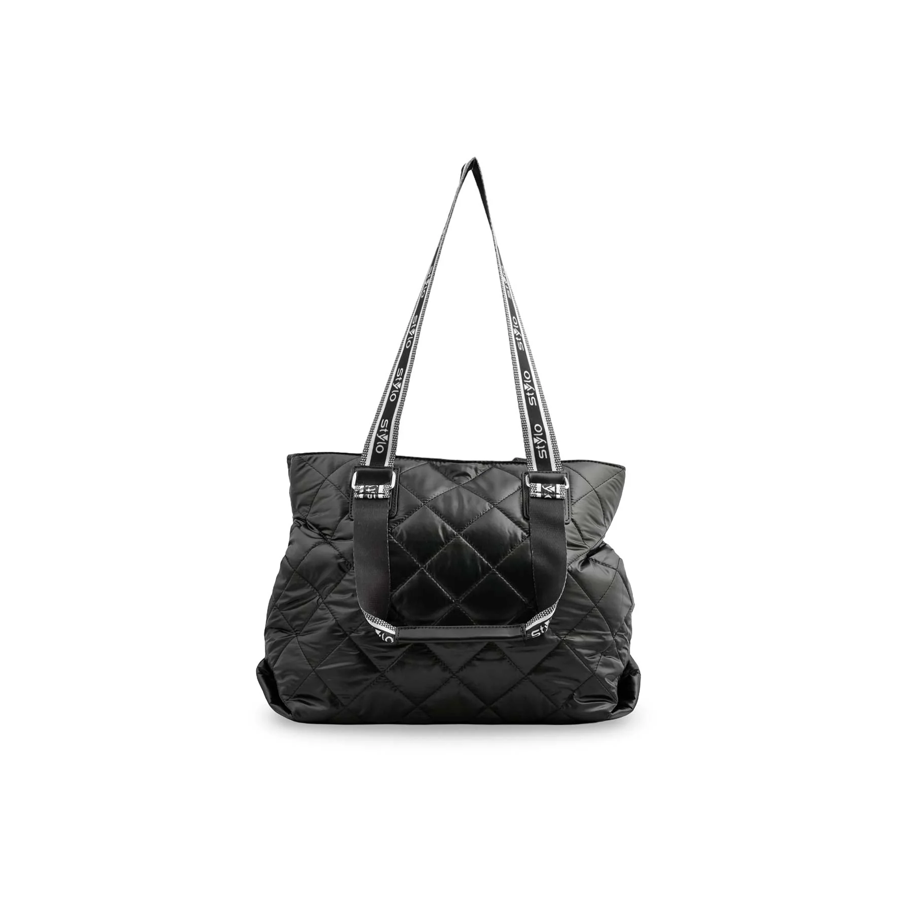 Black Formal Shoulder Bag P36314 - Image 2
