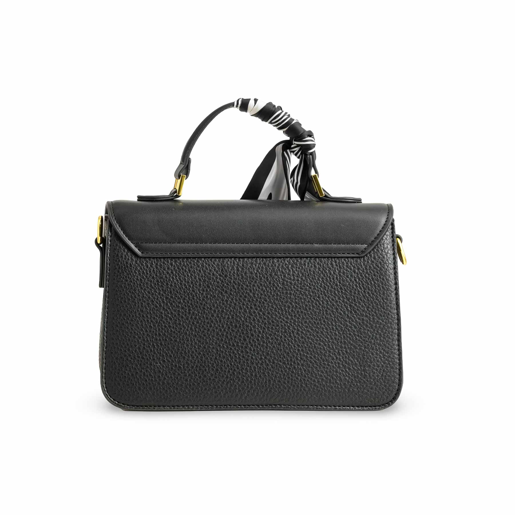 Black Formal Shoulder Bag P36344 - Image 3