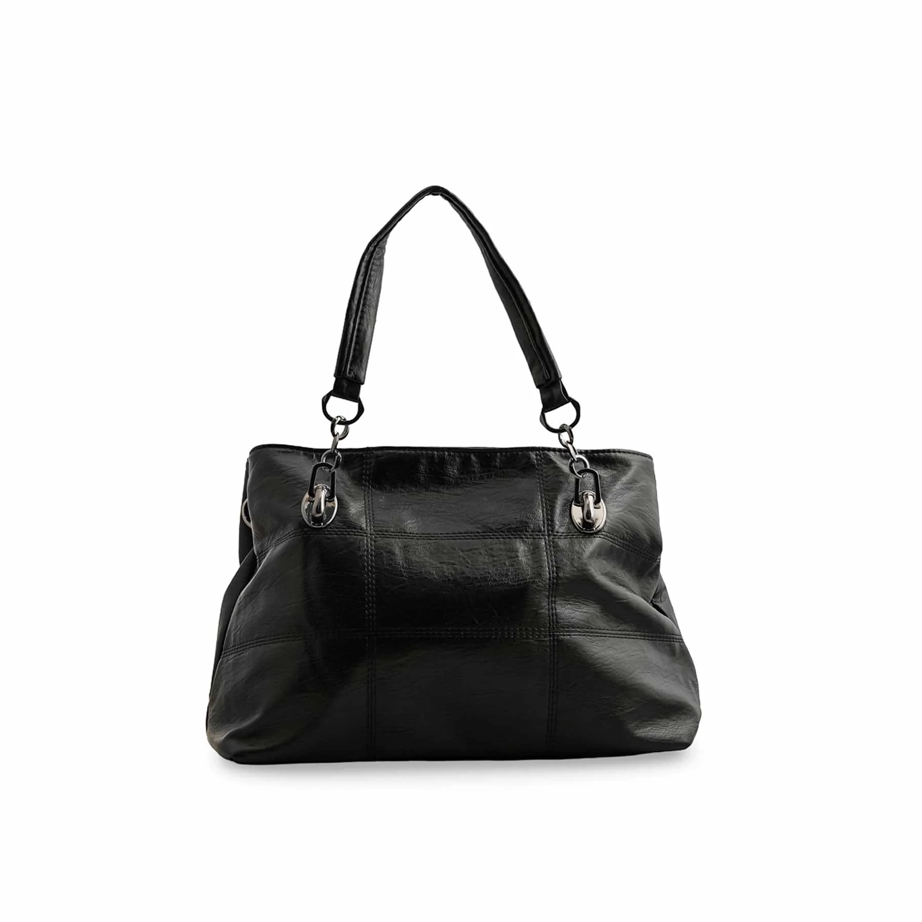 Black Formal Shoulder Bag P36347 - Image 2