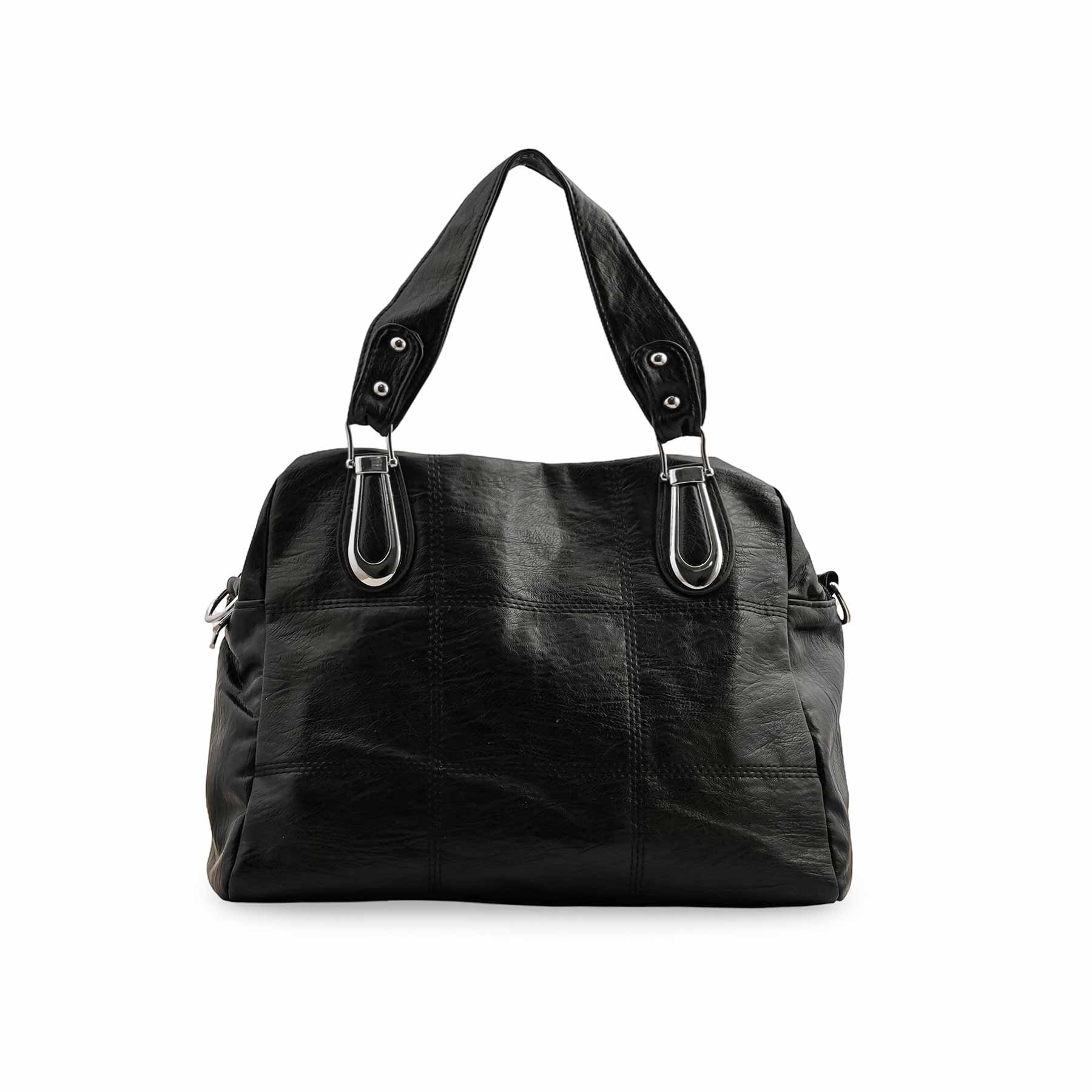 Black Formal Shoulder Bag P36351 - Image 4