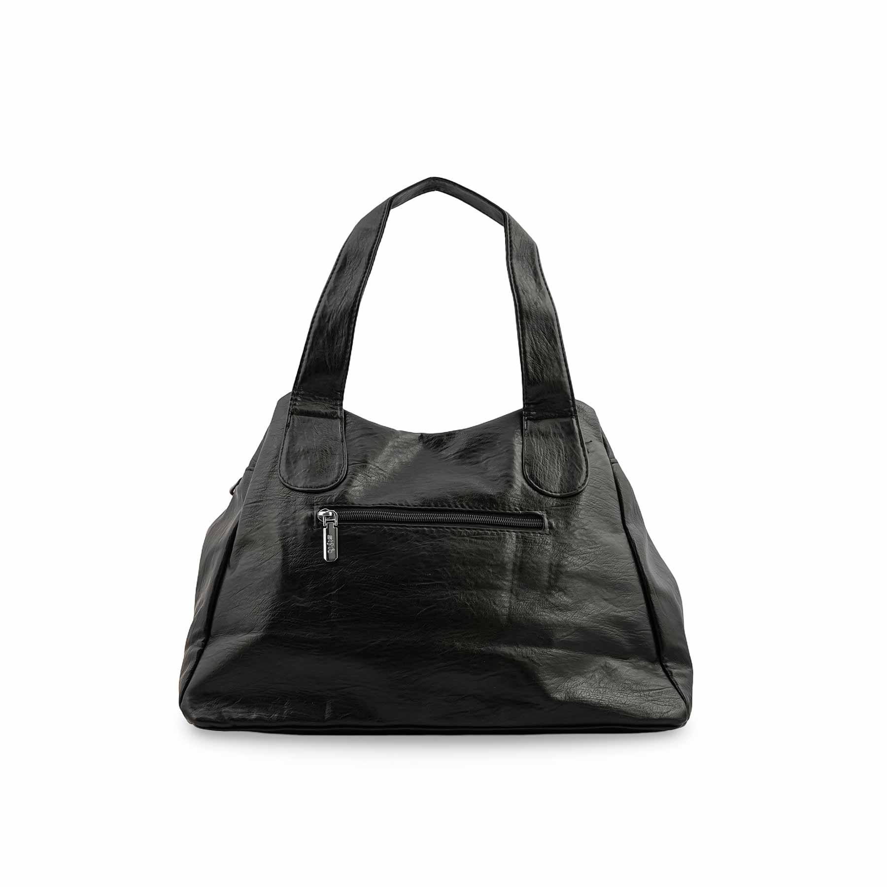 Black Formal Shoulder Bag P36353 - Image 4