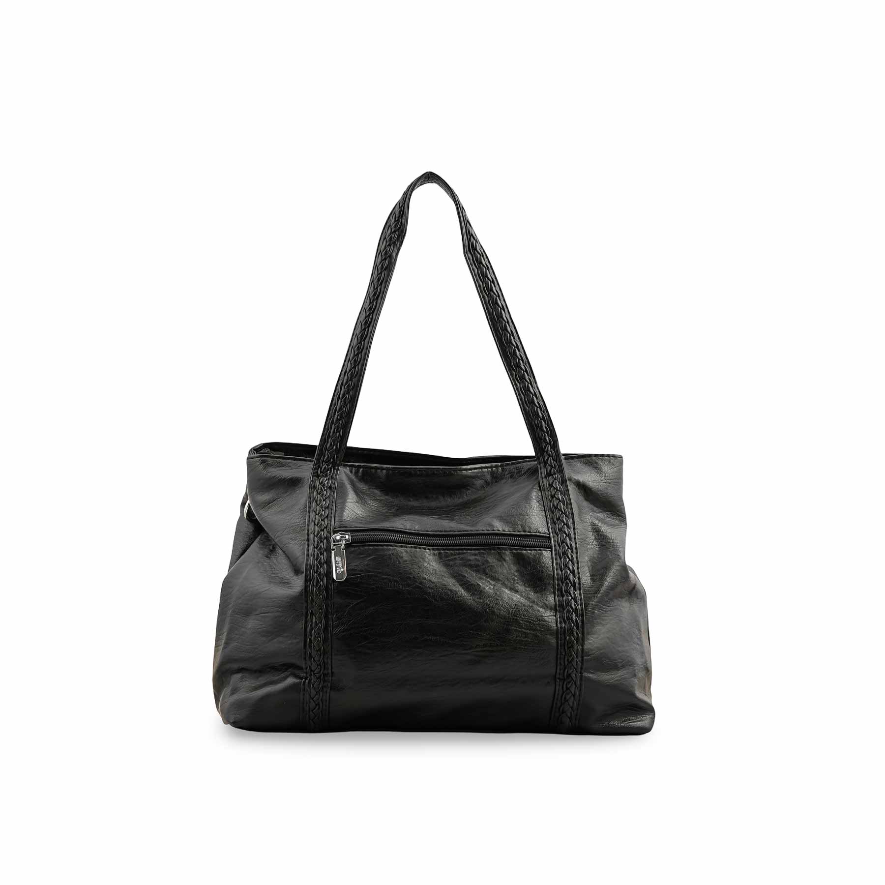 Black Formal Shoulder Bag P36354 - Image 2
