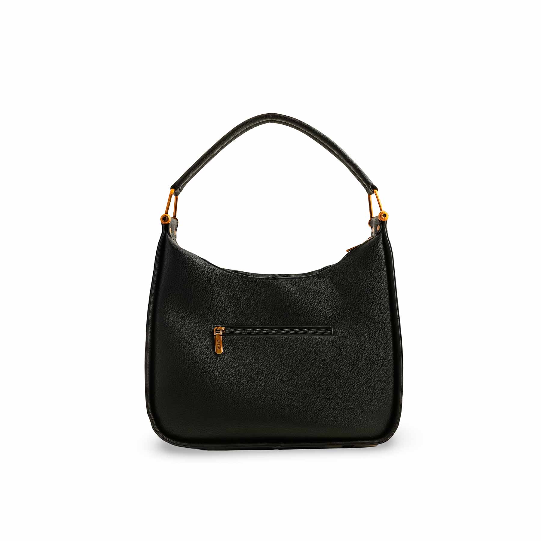 Black Formal Shoulder Bag P36382 - Image 4