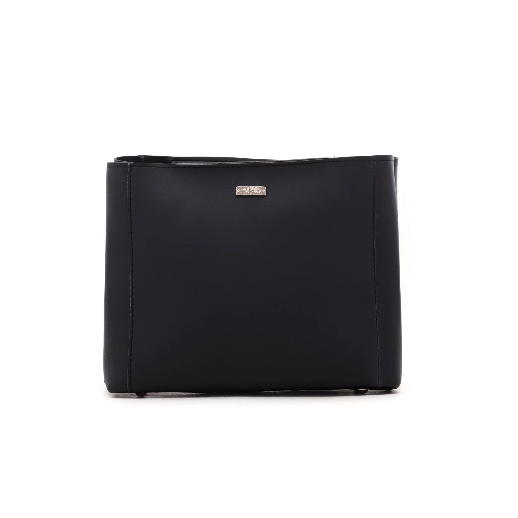 Black Formal Shoulder Bag P54285 - Image 2