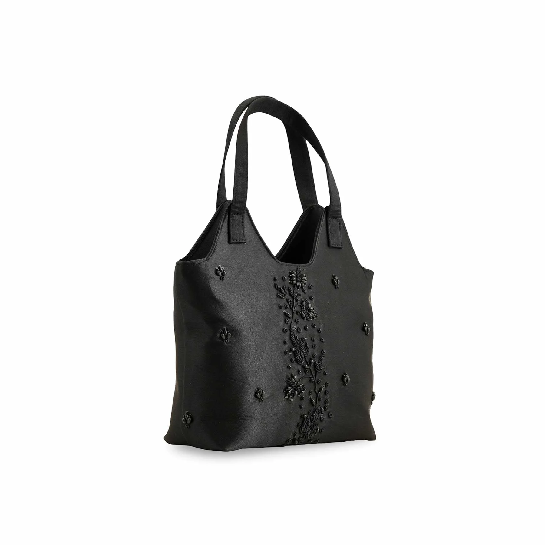 Black Formal Shoulder Bag P55639 - Image 2