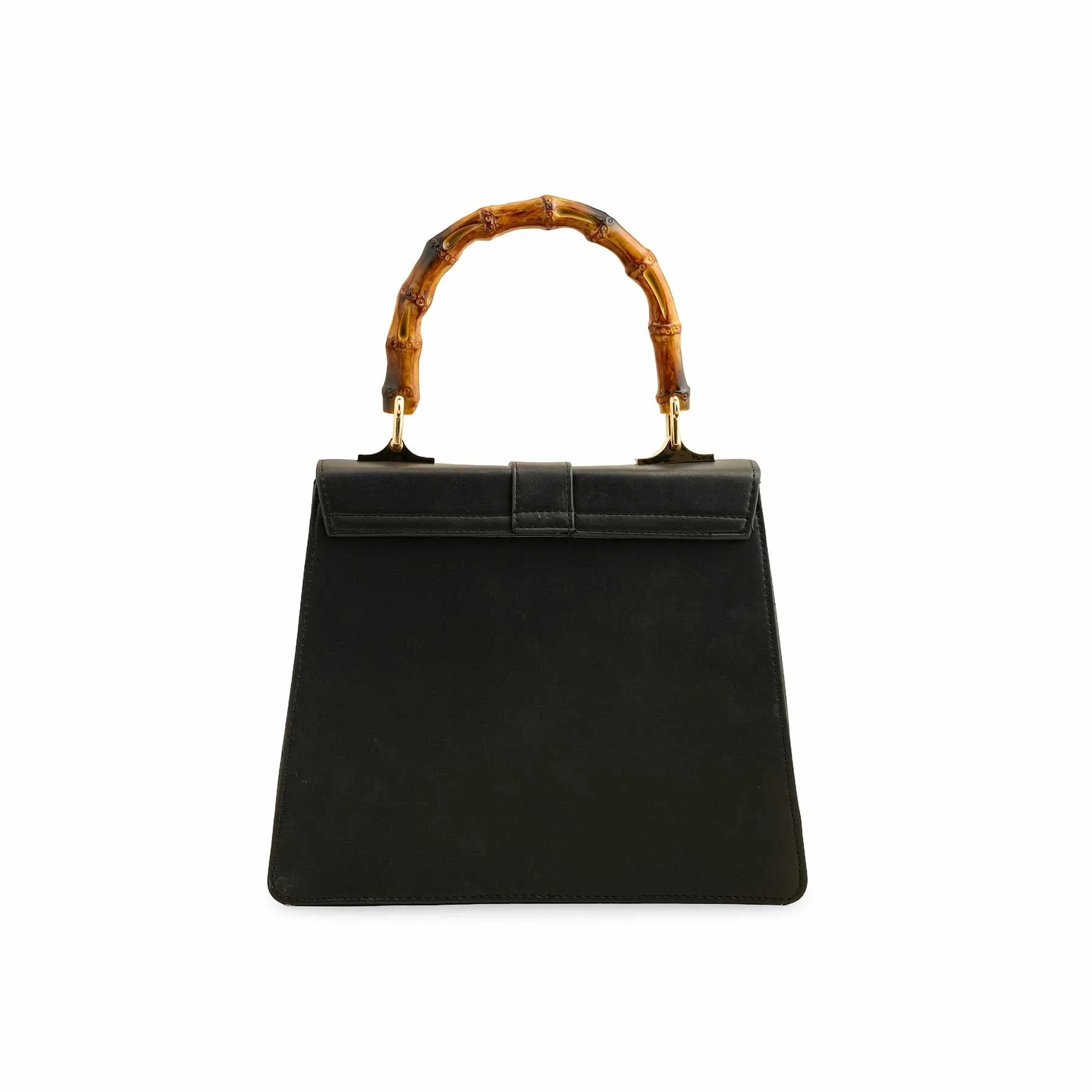 Black Formal Shoulder Bag P55644 - Image 3
