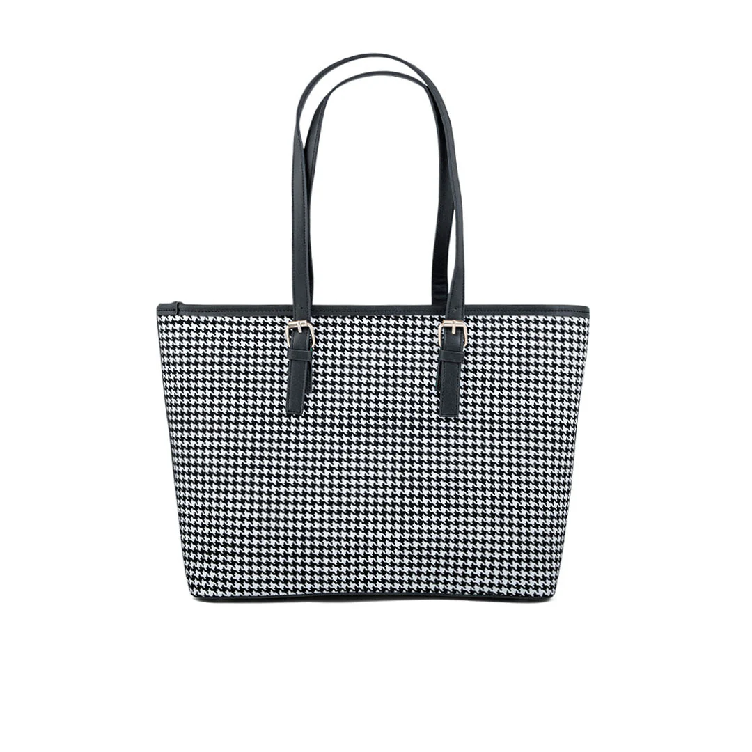 Black Formal Shoulder Bag P55650 - Image 3