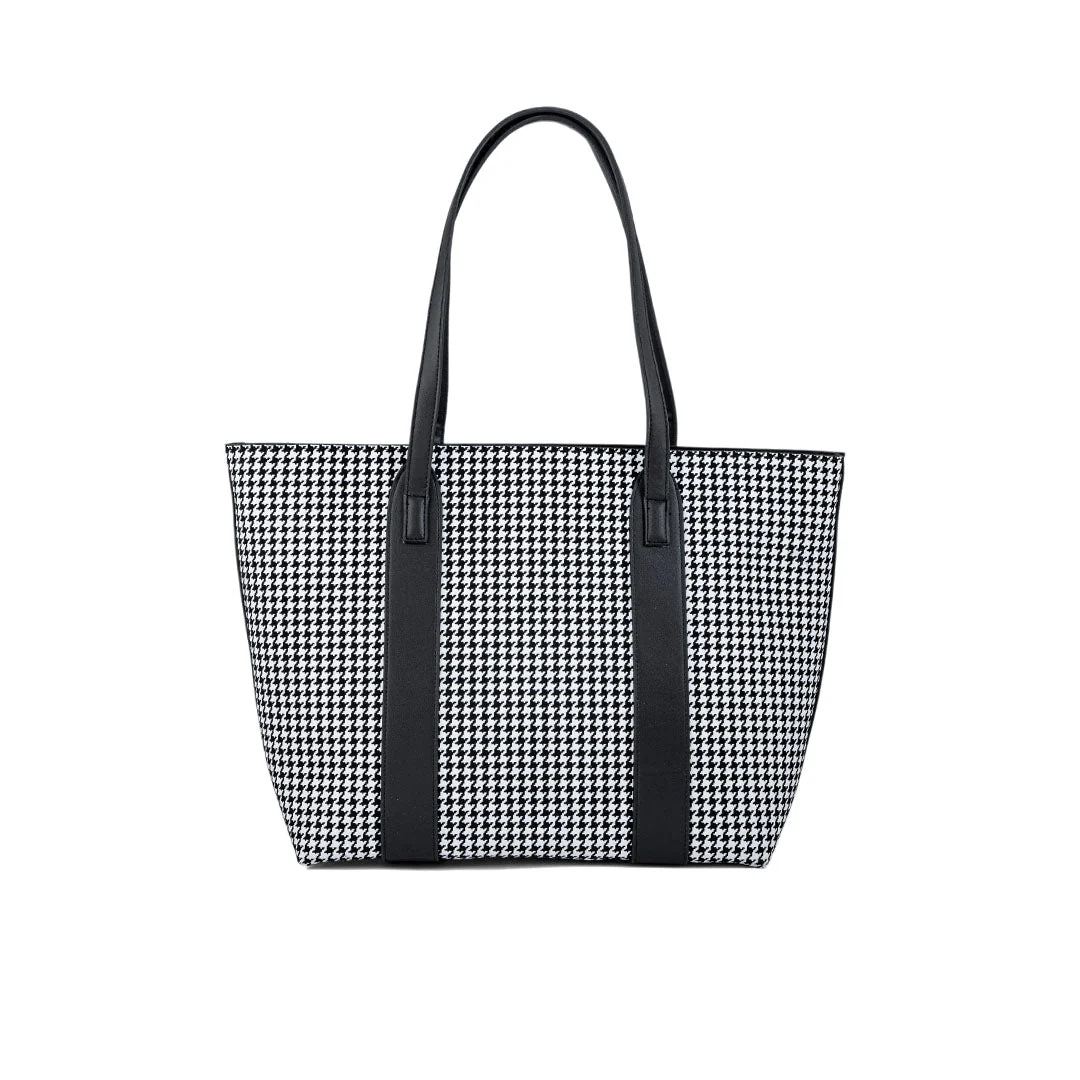 Black Formal Shoulder Bag P55657 - Image 3