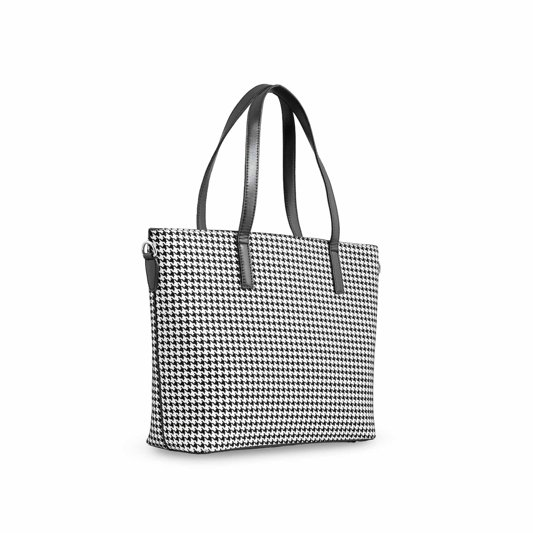 Black Formal Shoulder Bag P55722 - Image 3