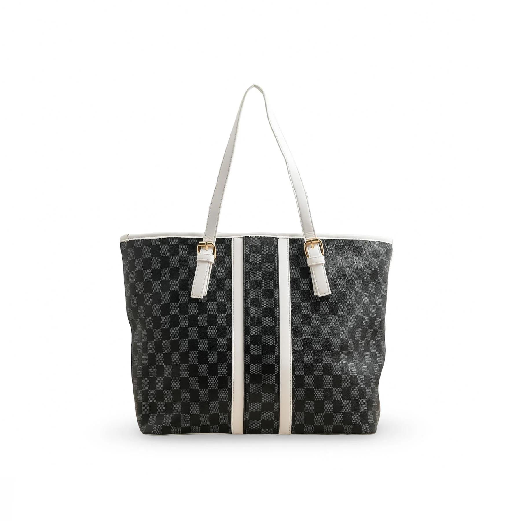 Black Formal Shoulder Bag P55751 - Image 2