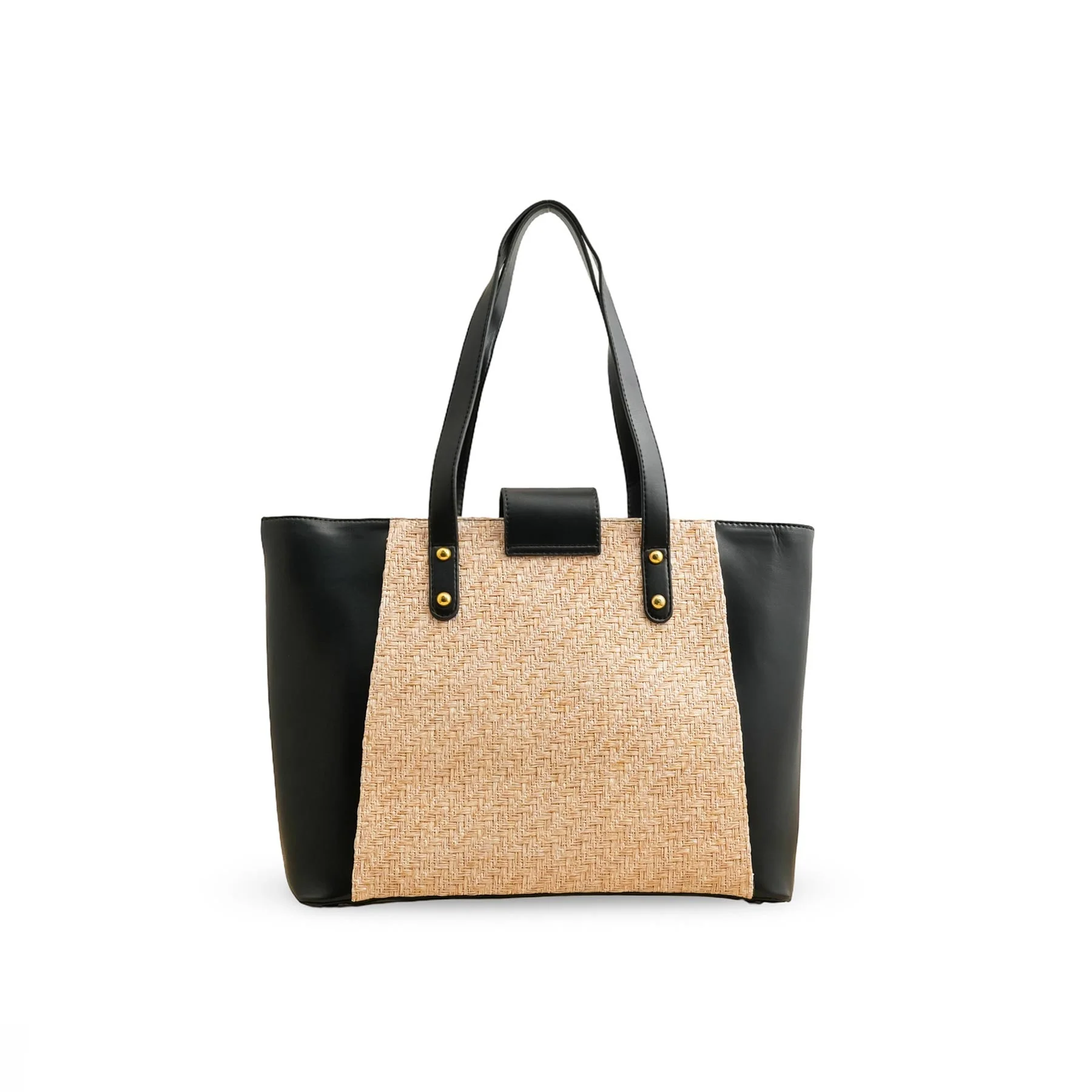 Black Formal Shoulder Bag P55753 - Image 4