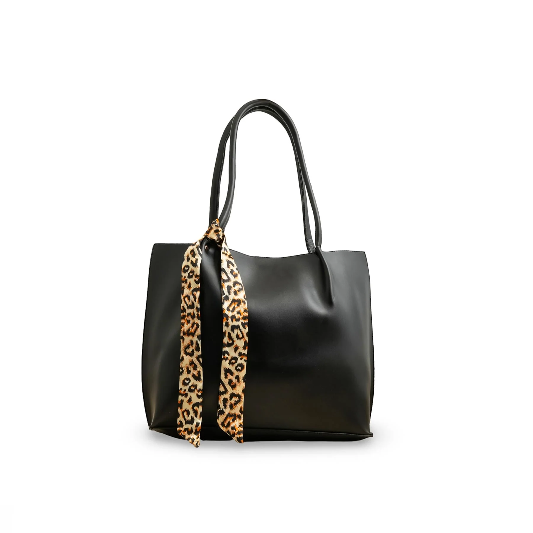 Black Formal Shoulder Bag P55754 - Image 4