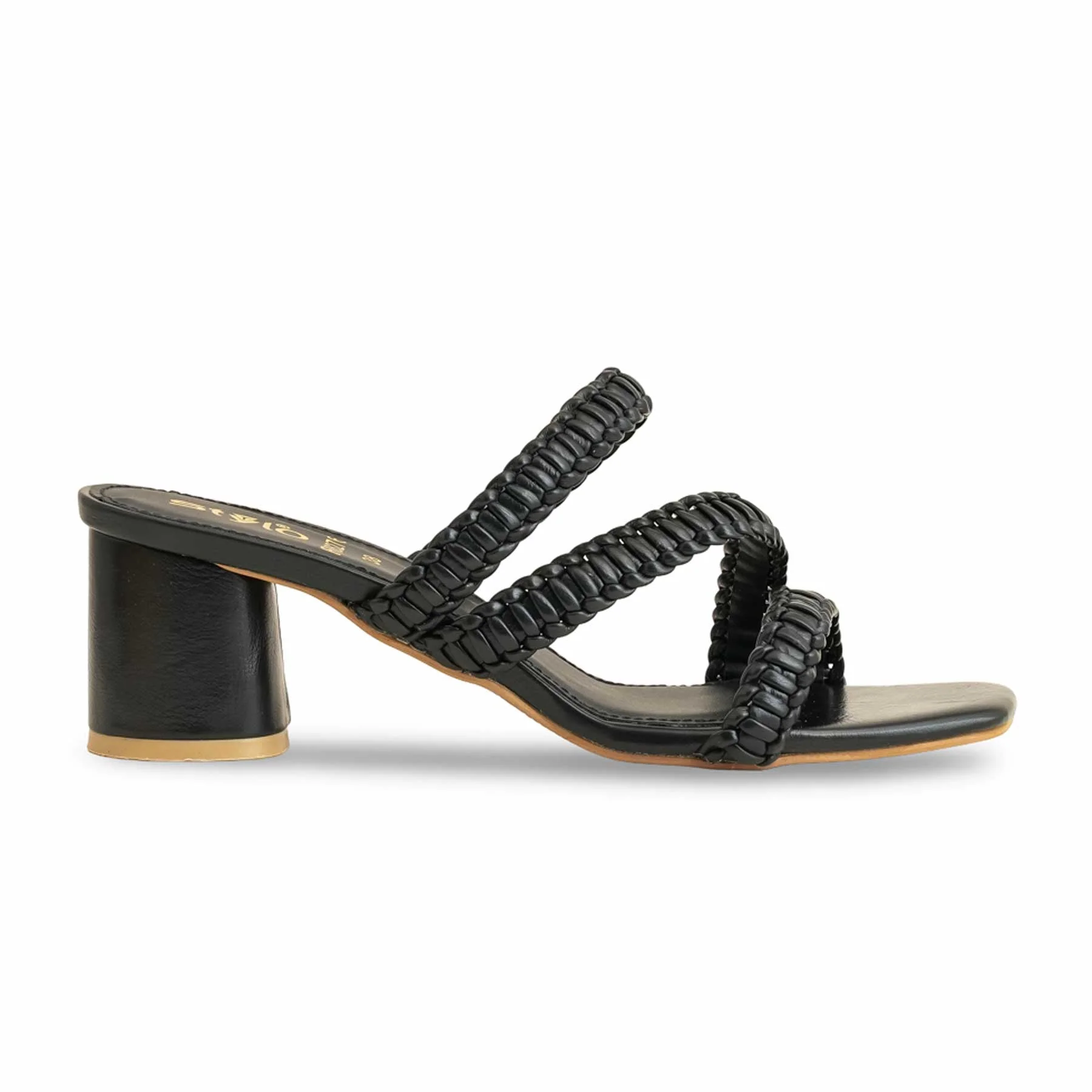 Black Formal Slipper For Ladies FR8276 - Image 2