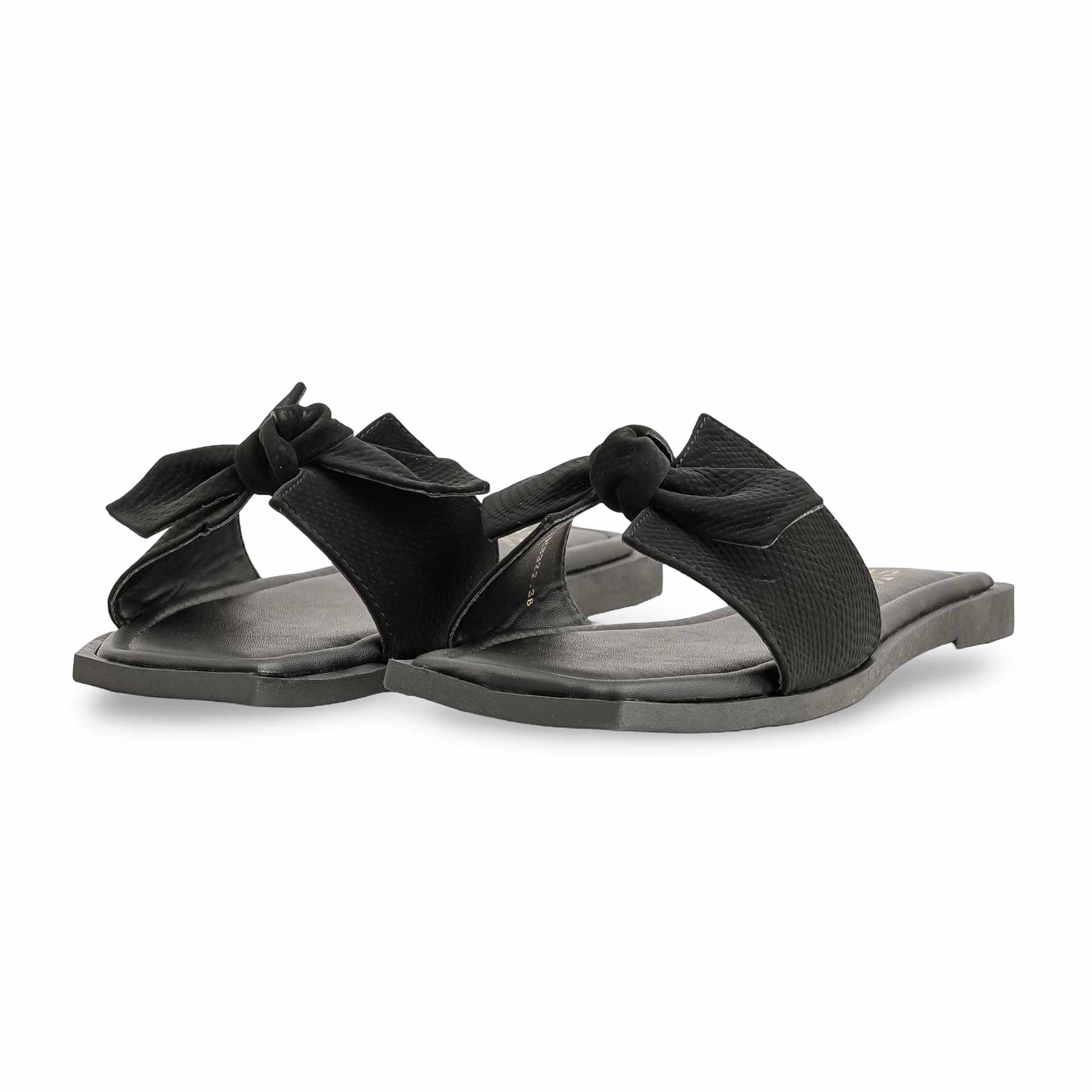 Black Formal Slipper For Ladies FR8322 - Image 3