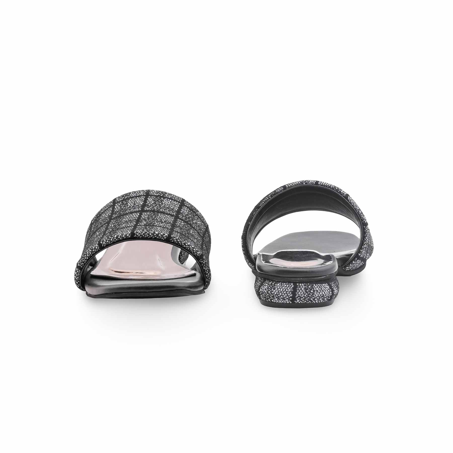 Black Formal Slipper For Ladies FR8493 - Image 4