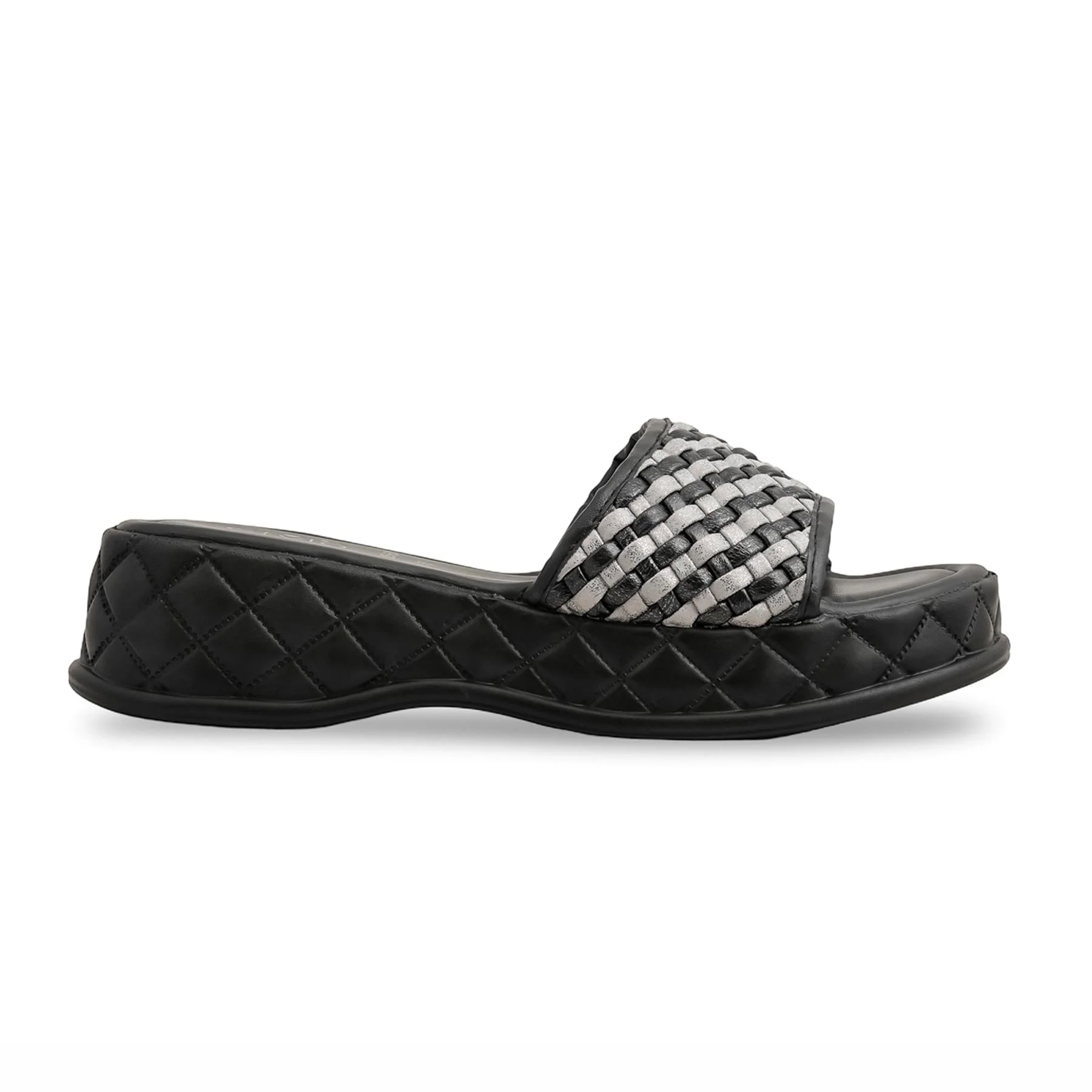 Black Formal Slipper For Ladies PU0561 - Image 2