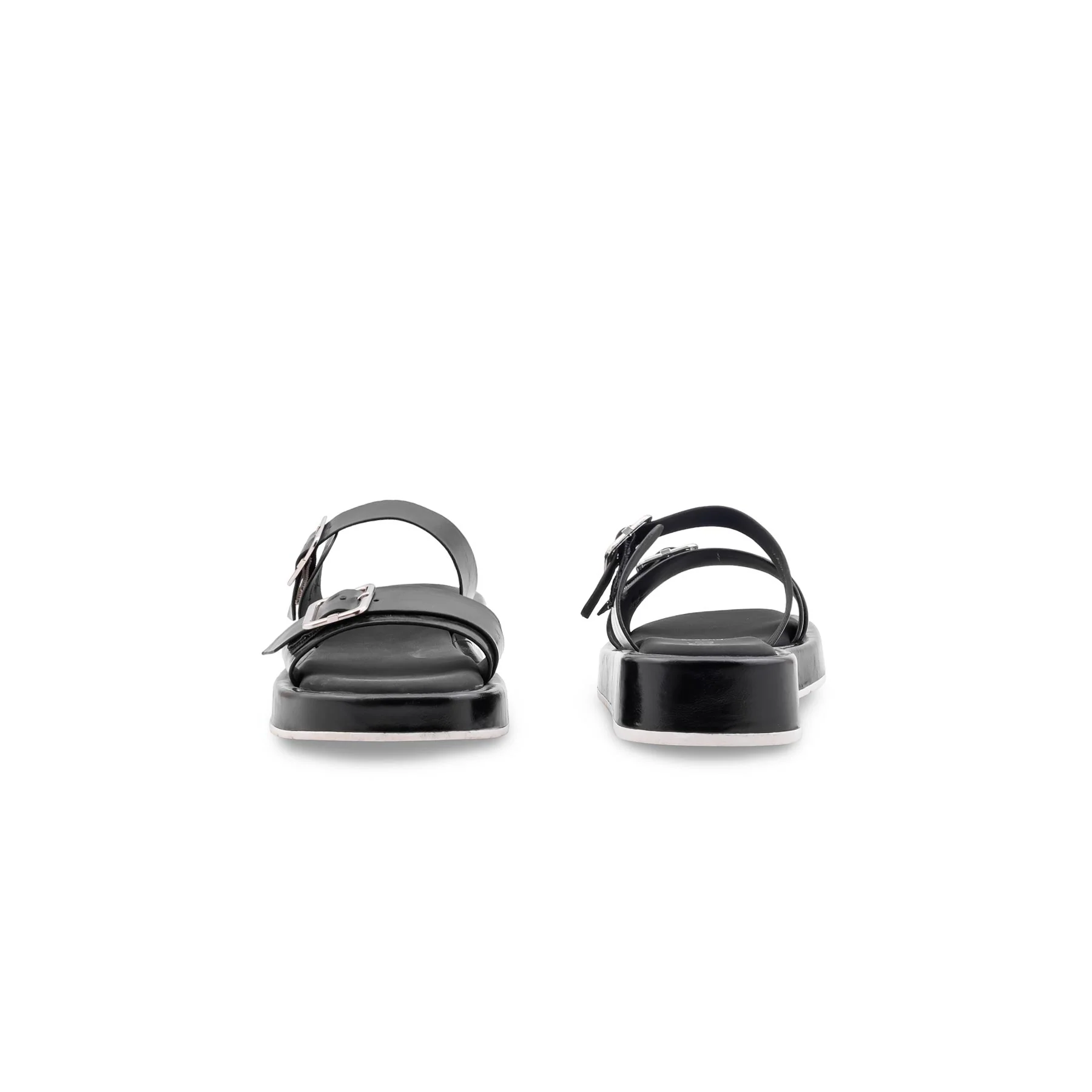 Black Formal Slipper For Ladies PU0632 - Image 4