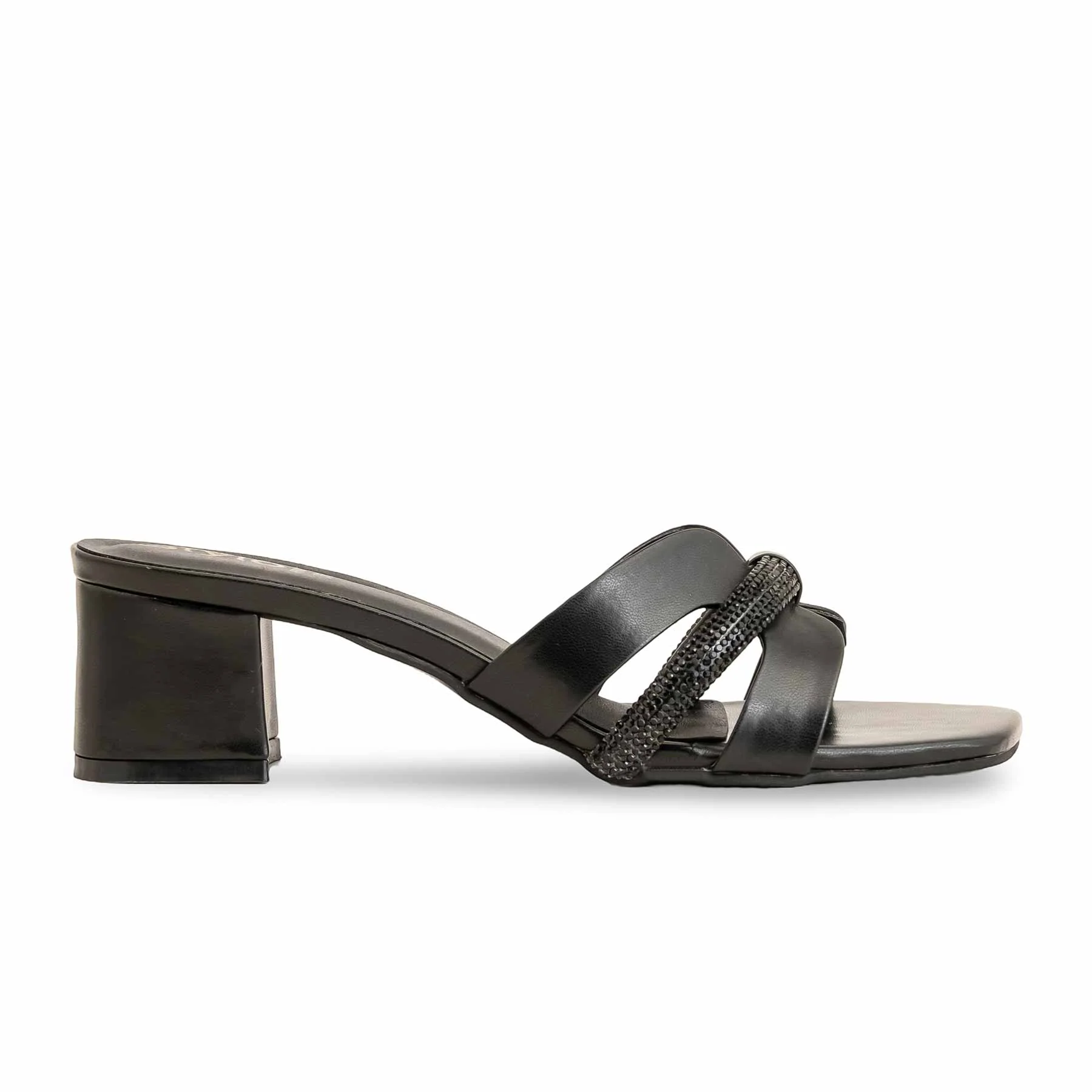 Black Formal Slipper For Women FR8280 - Image 2