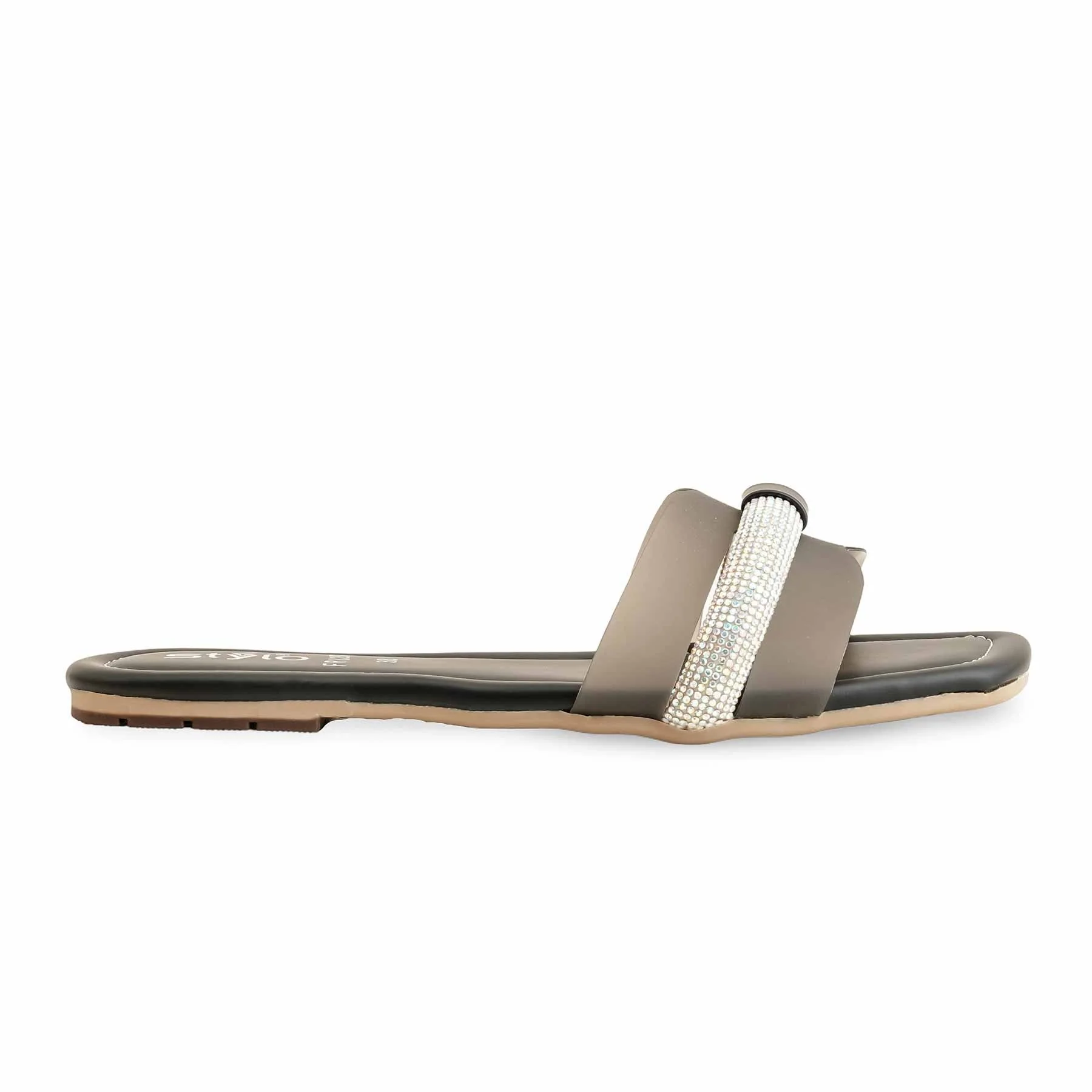 Black Formal Slipper For Women FR8287 - Image 2