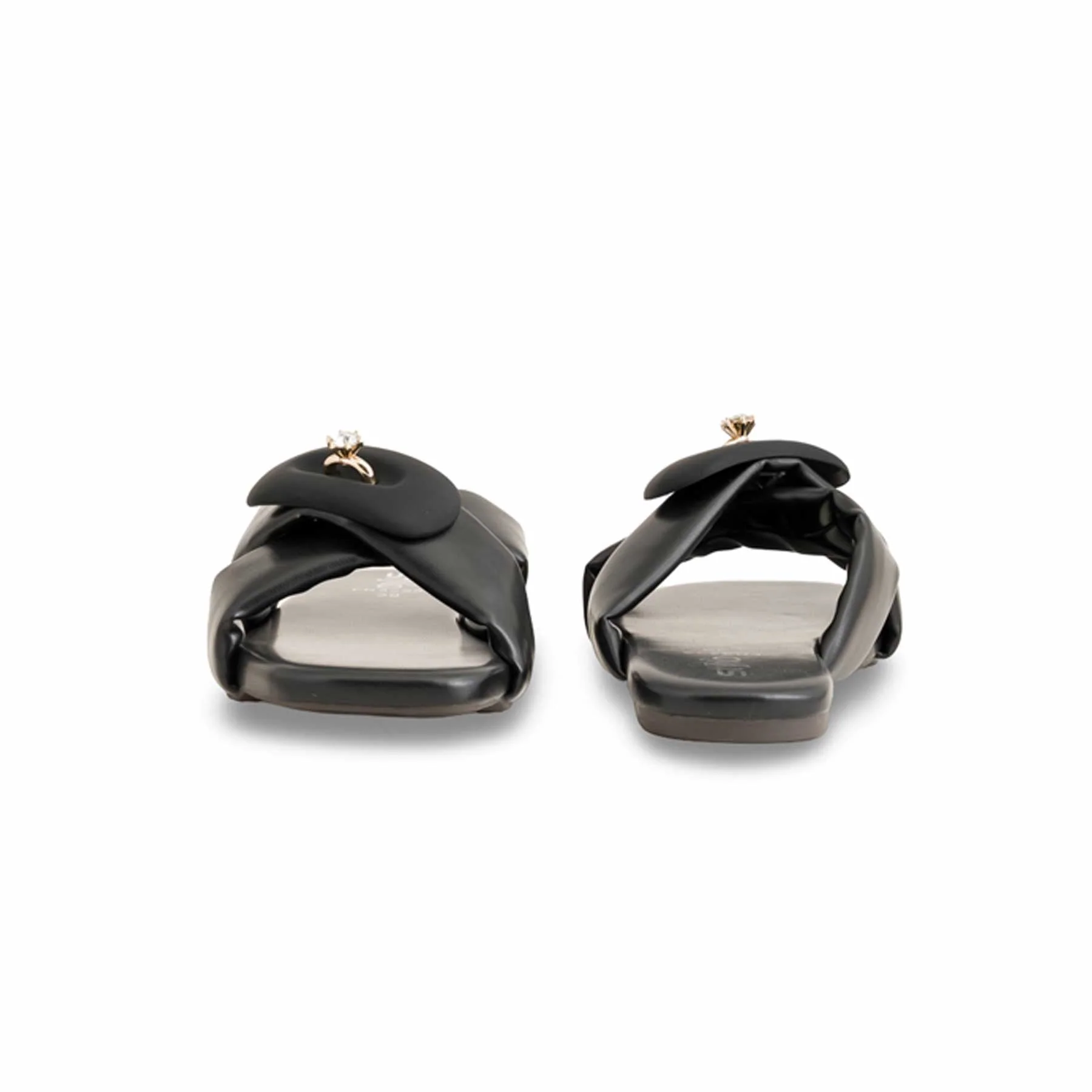 Black Formal Slipper For Women FR8296 - Image 4