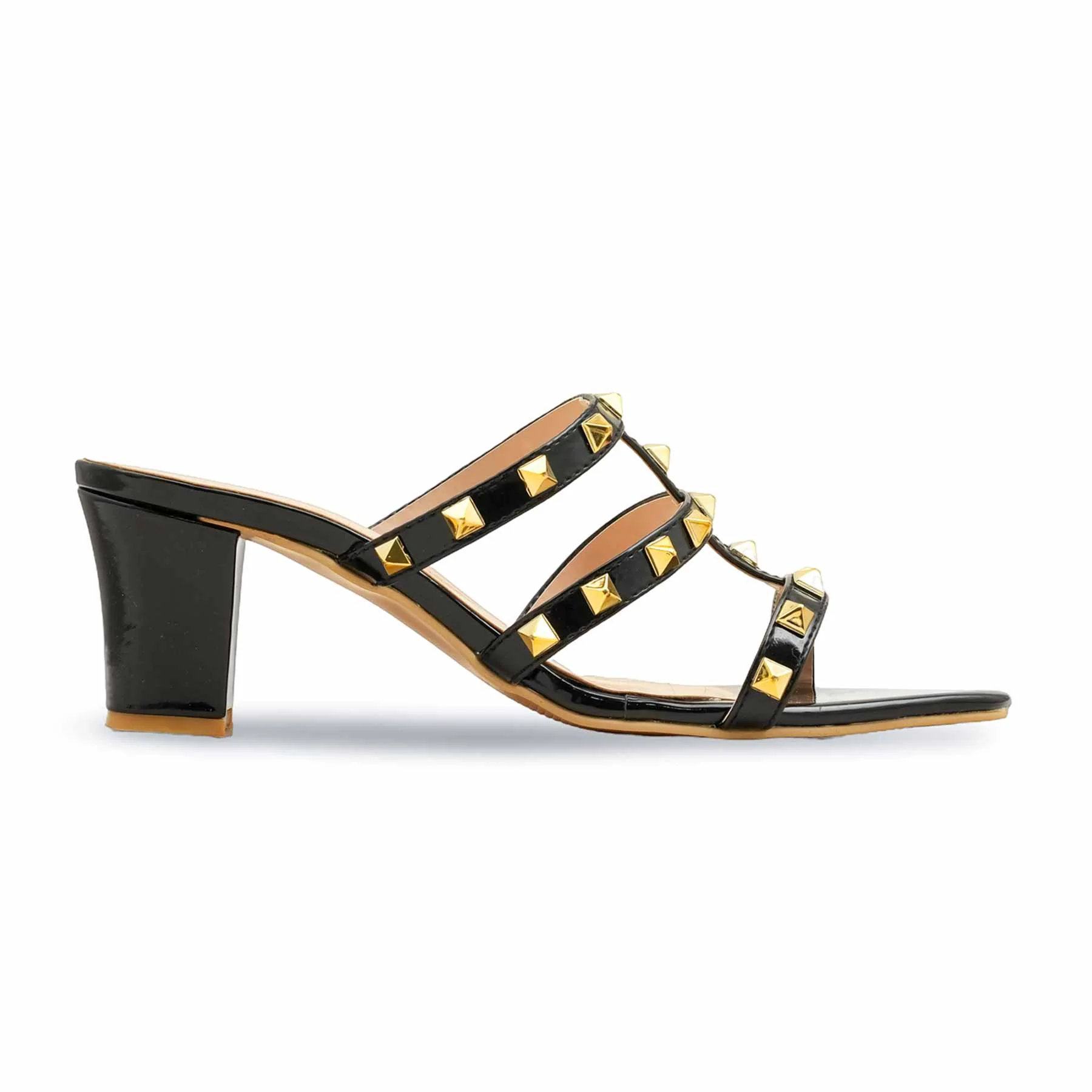 Black Formal Slipper For Women FR8420 - Image 2
