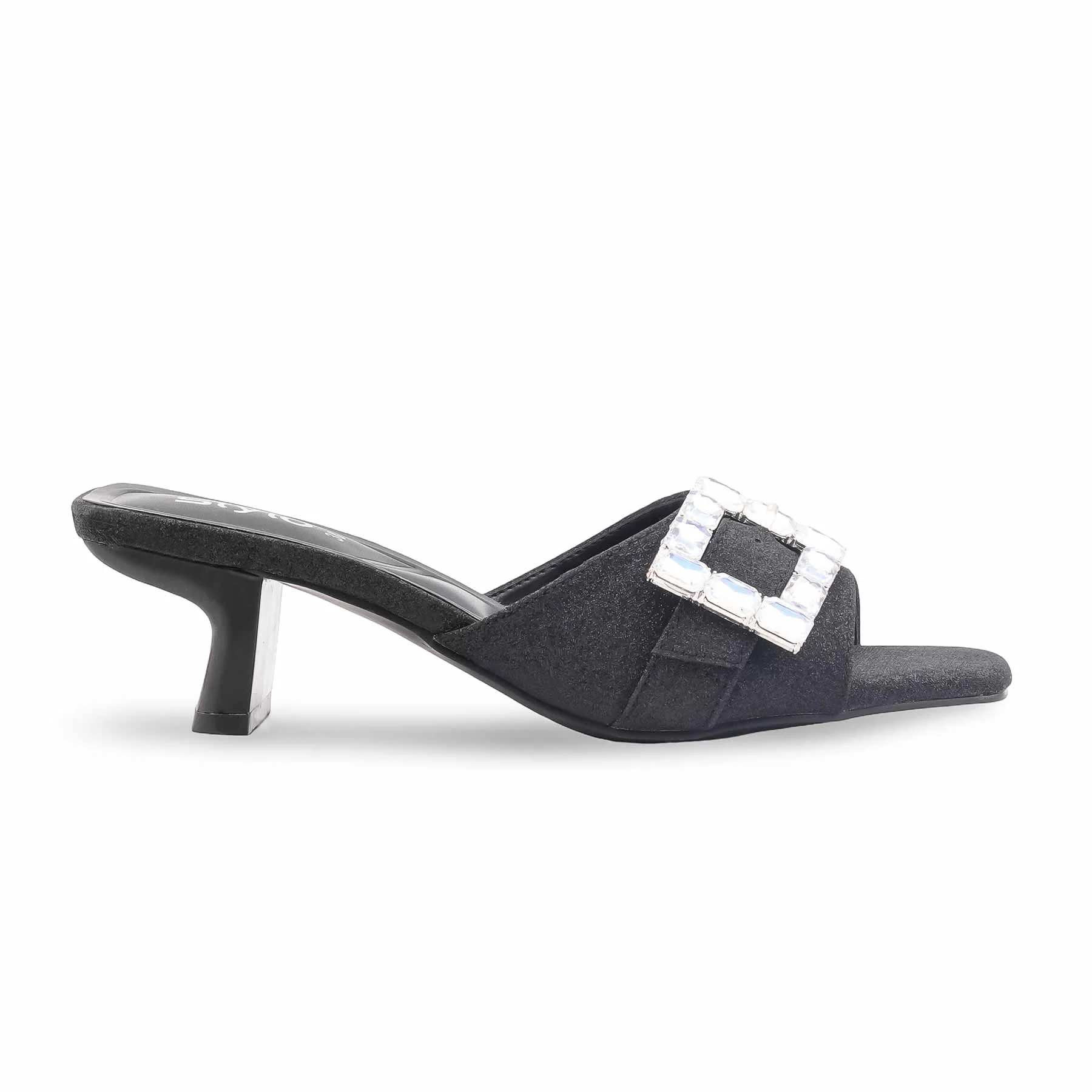 Black Formal Slipper For Women FR8508 - Image 2