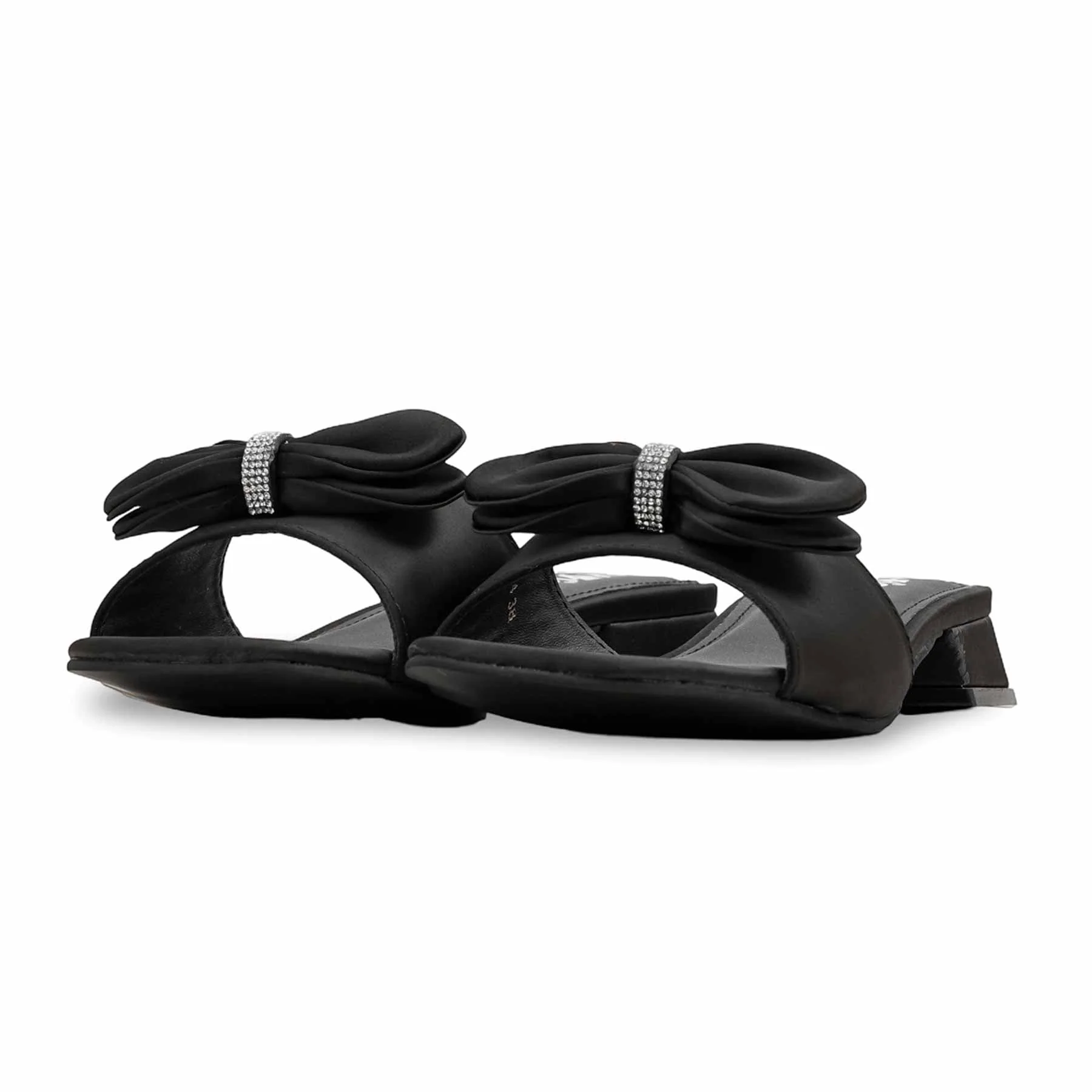 Black Formal Slipper For Women FRS004 - Image 3