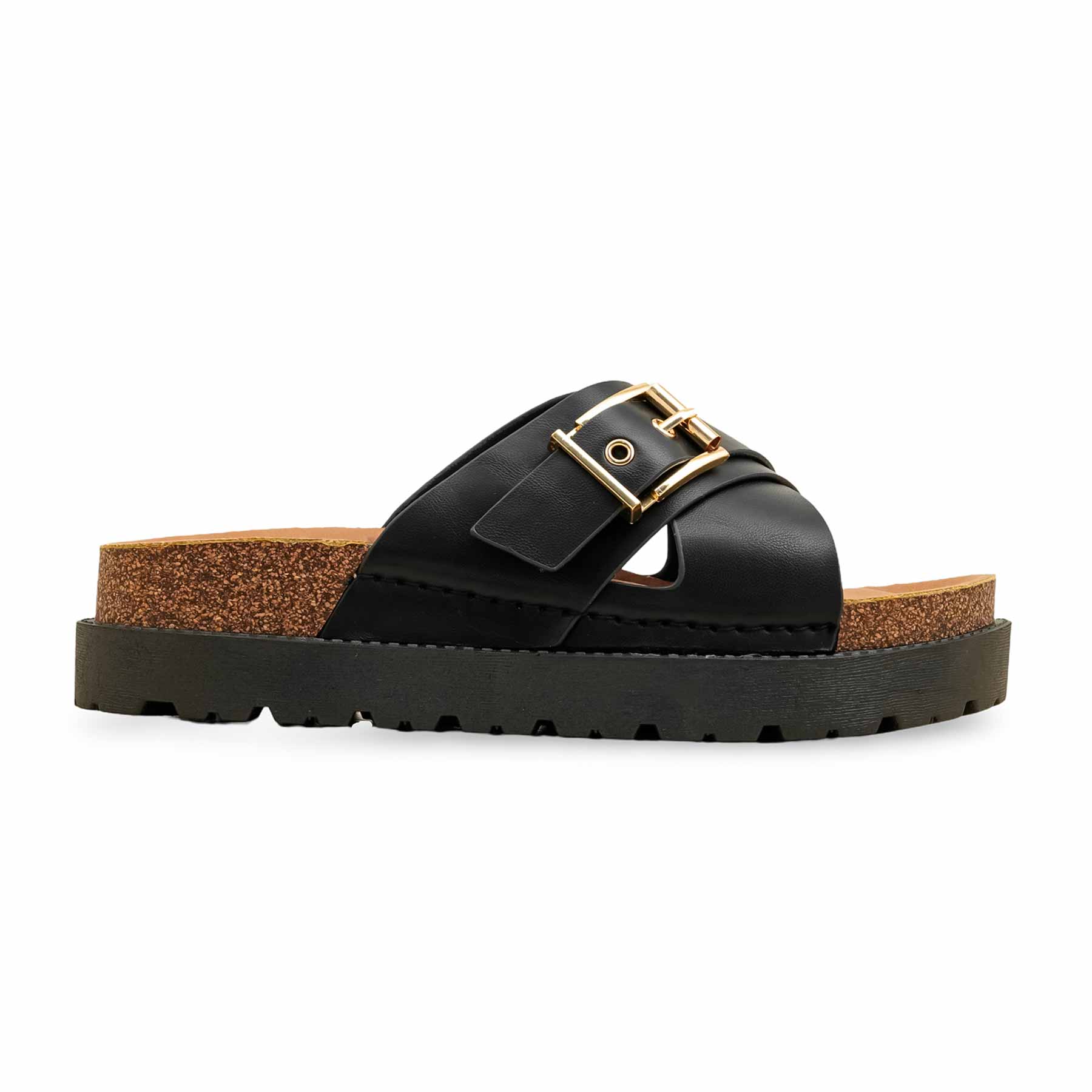 Black Formal Slipper For Women PU0391 - Image 2