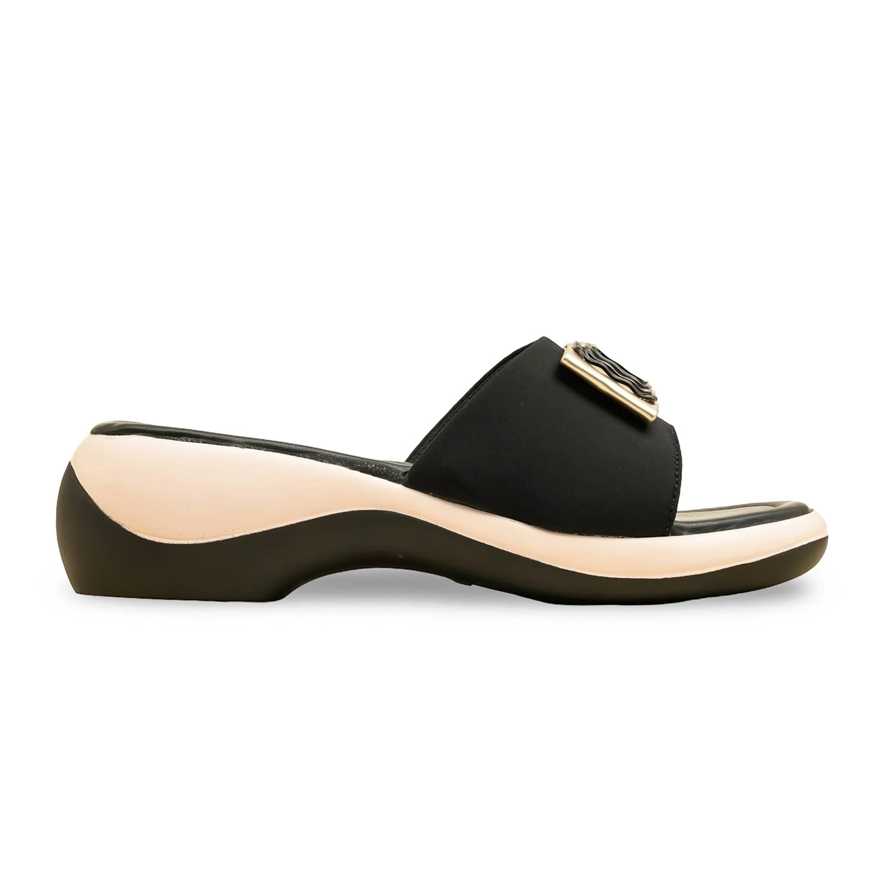 Black Formal Slipper For Women PU0597 - Image 2