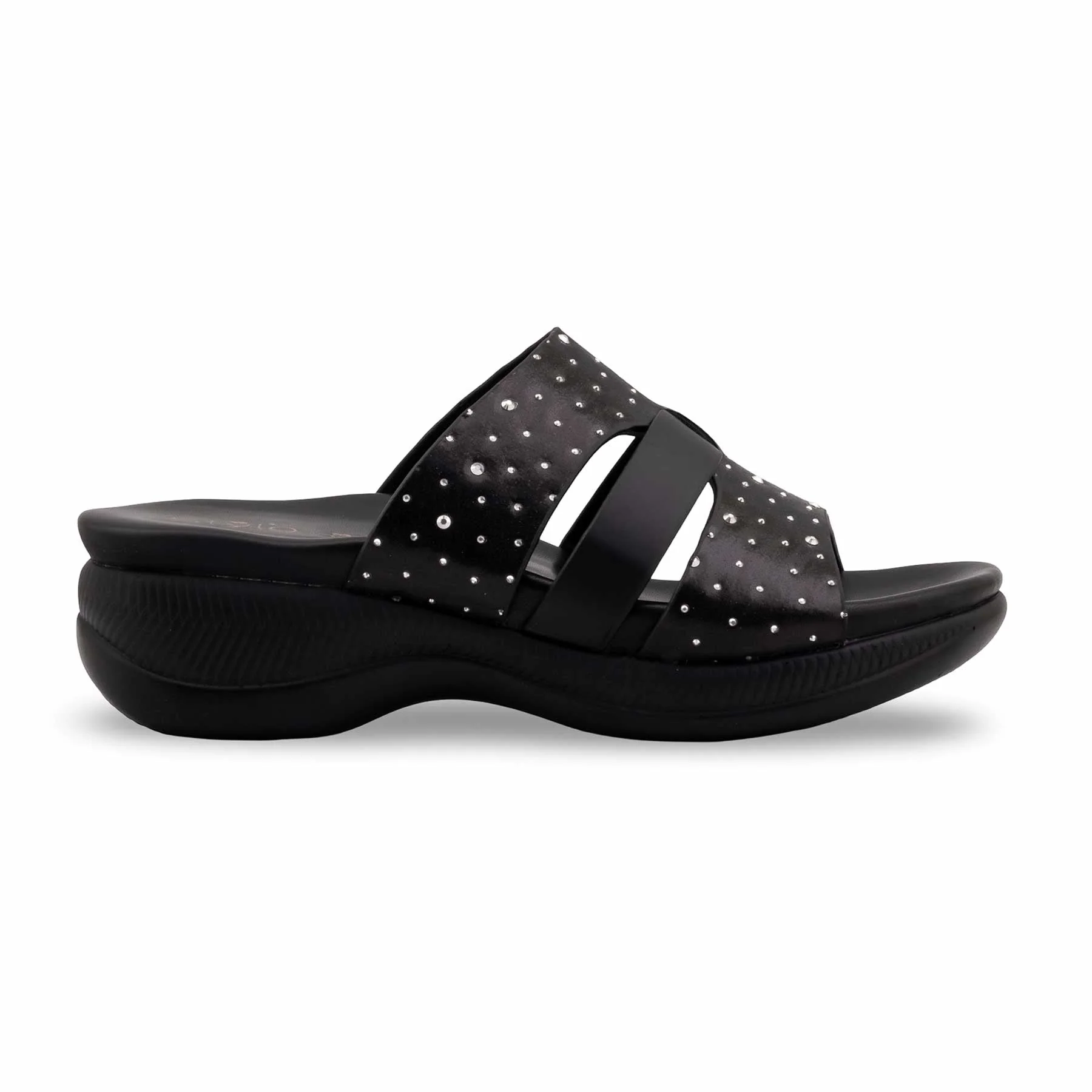 Black Formal Slipper For Women PU0627 - Image 2