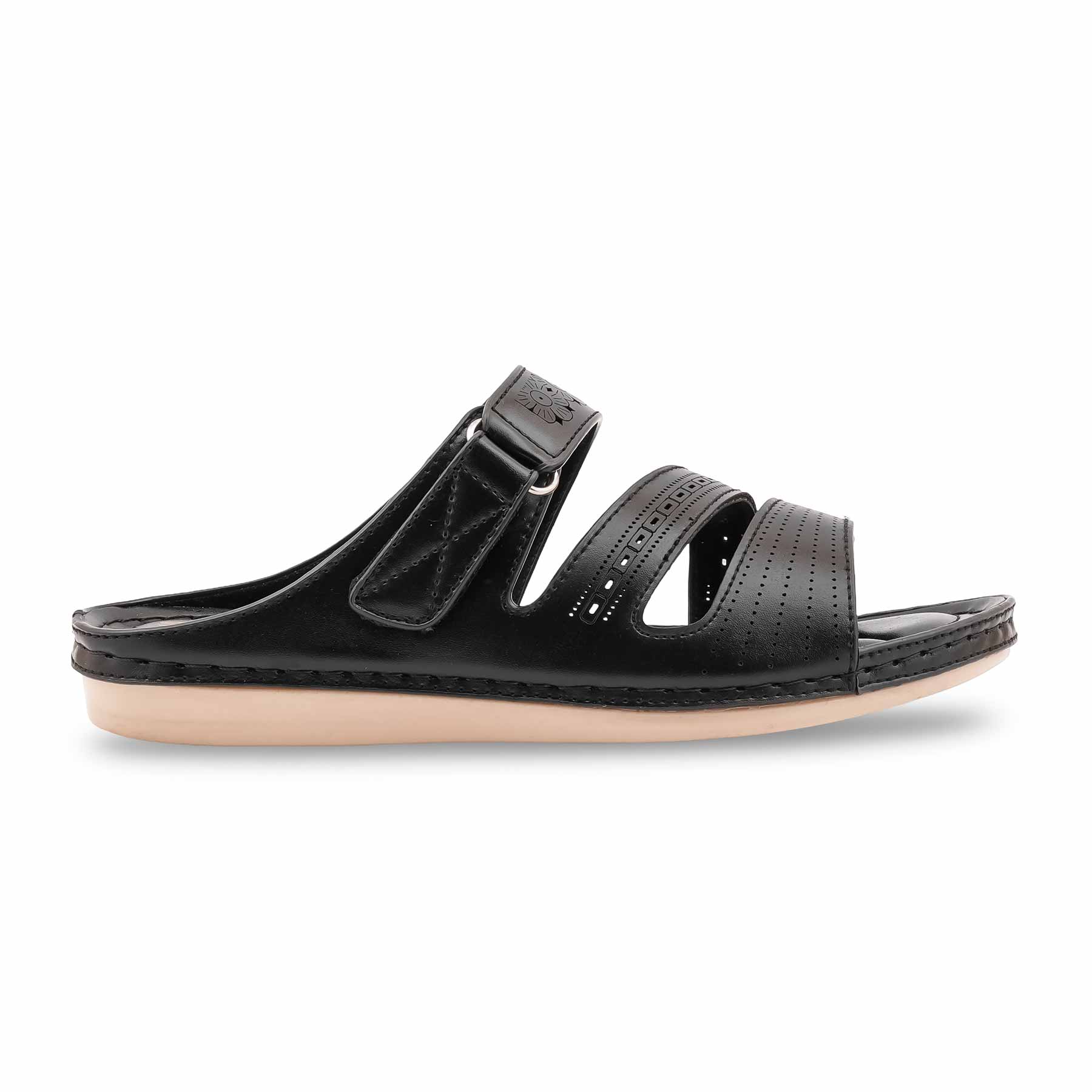 Black Formal Slipper For Women PU0652 - Image 2