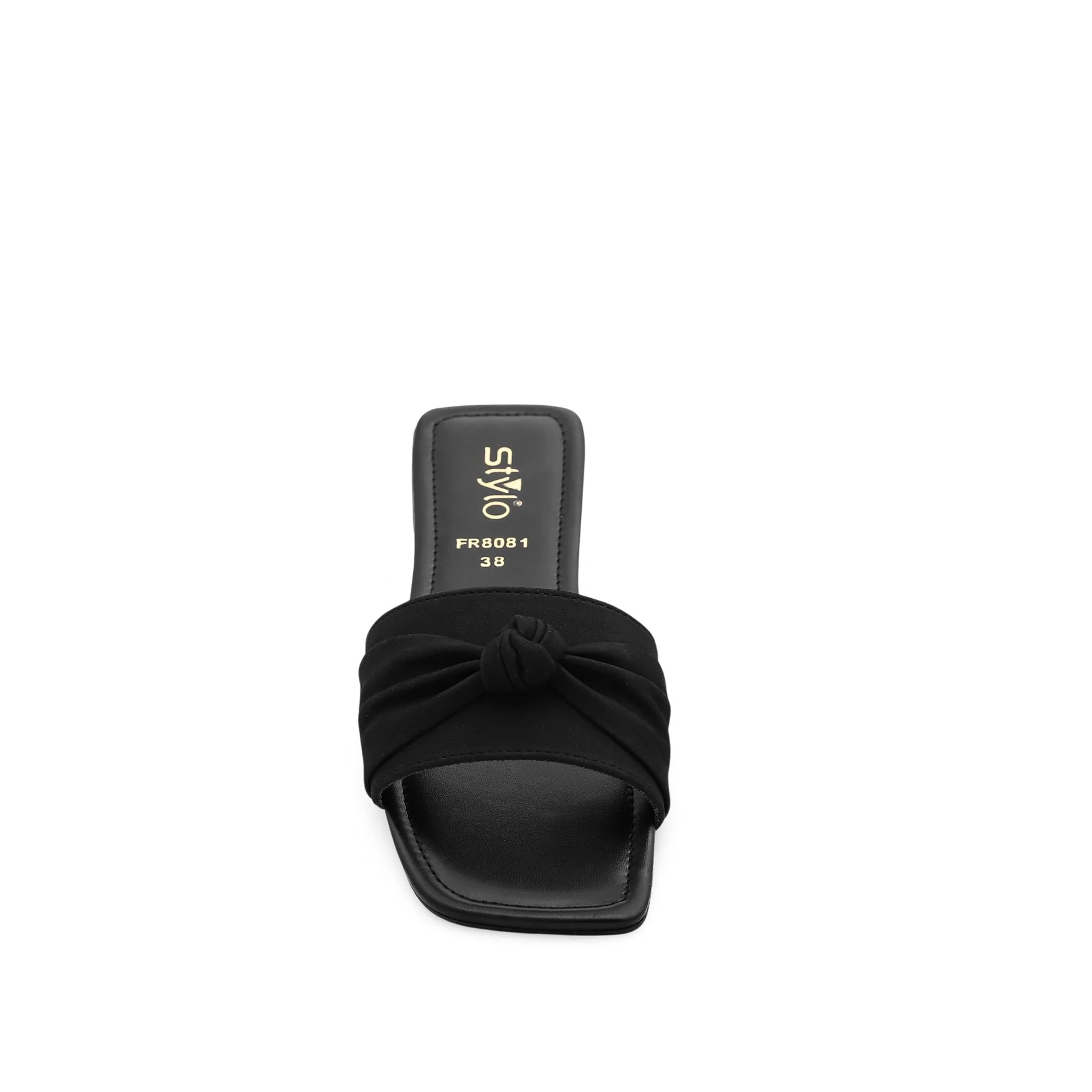 Black Formal Slipper FR8081 - Image 3