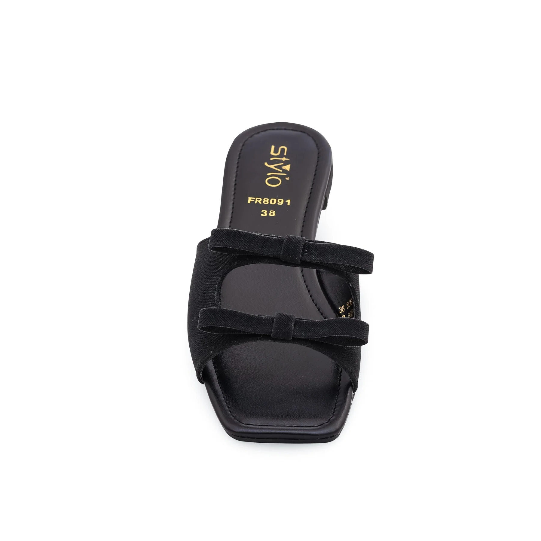 Black Formal Slipper FR8091 - Image 3