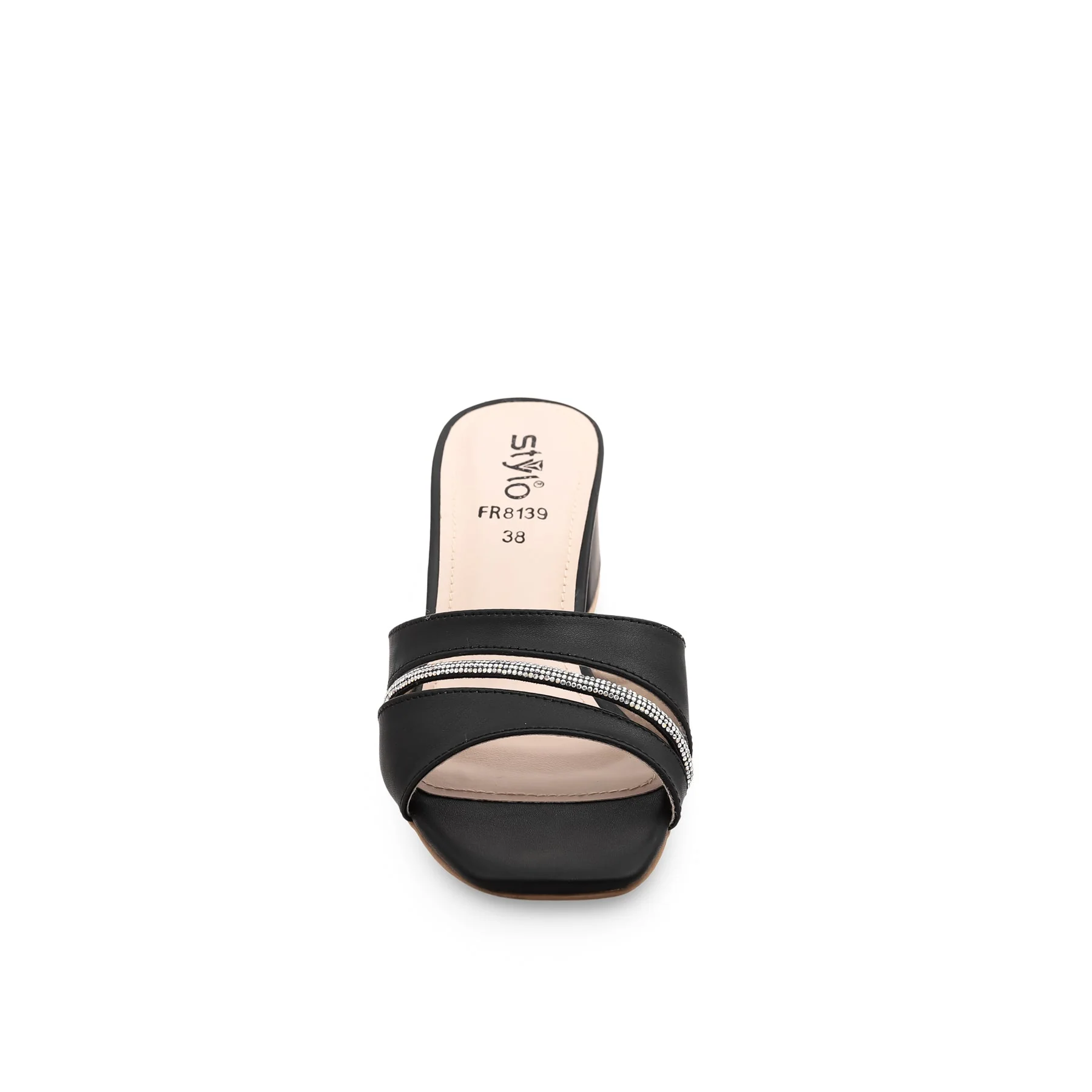 Black Formal Slipper FR8139 - Image 3