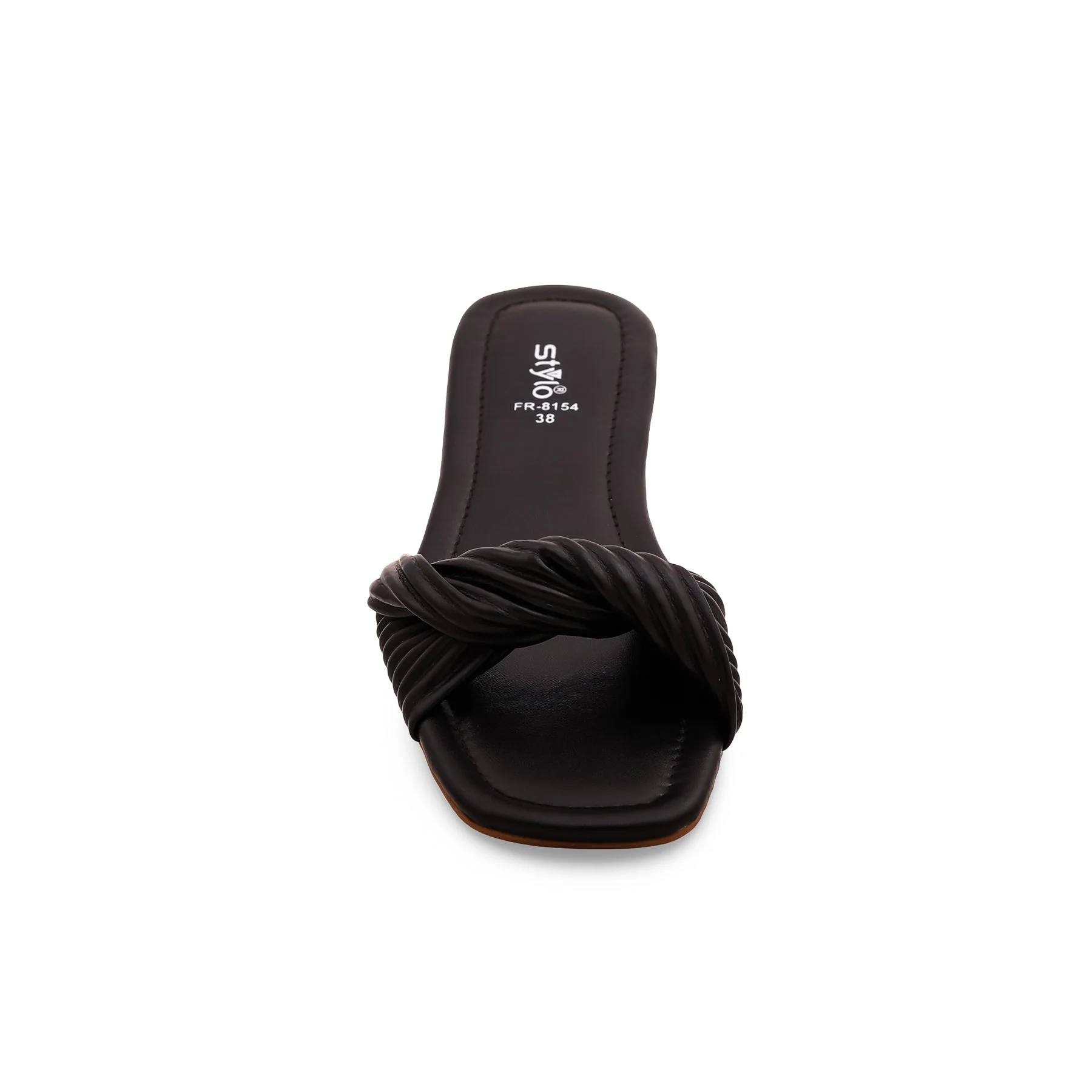 Black Formal Slipper FR8154 - Image 3