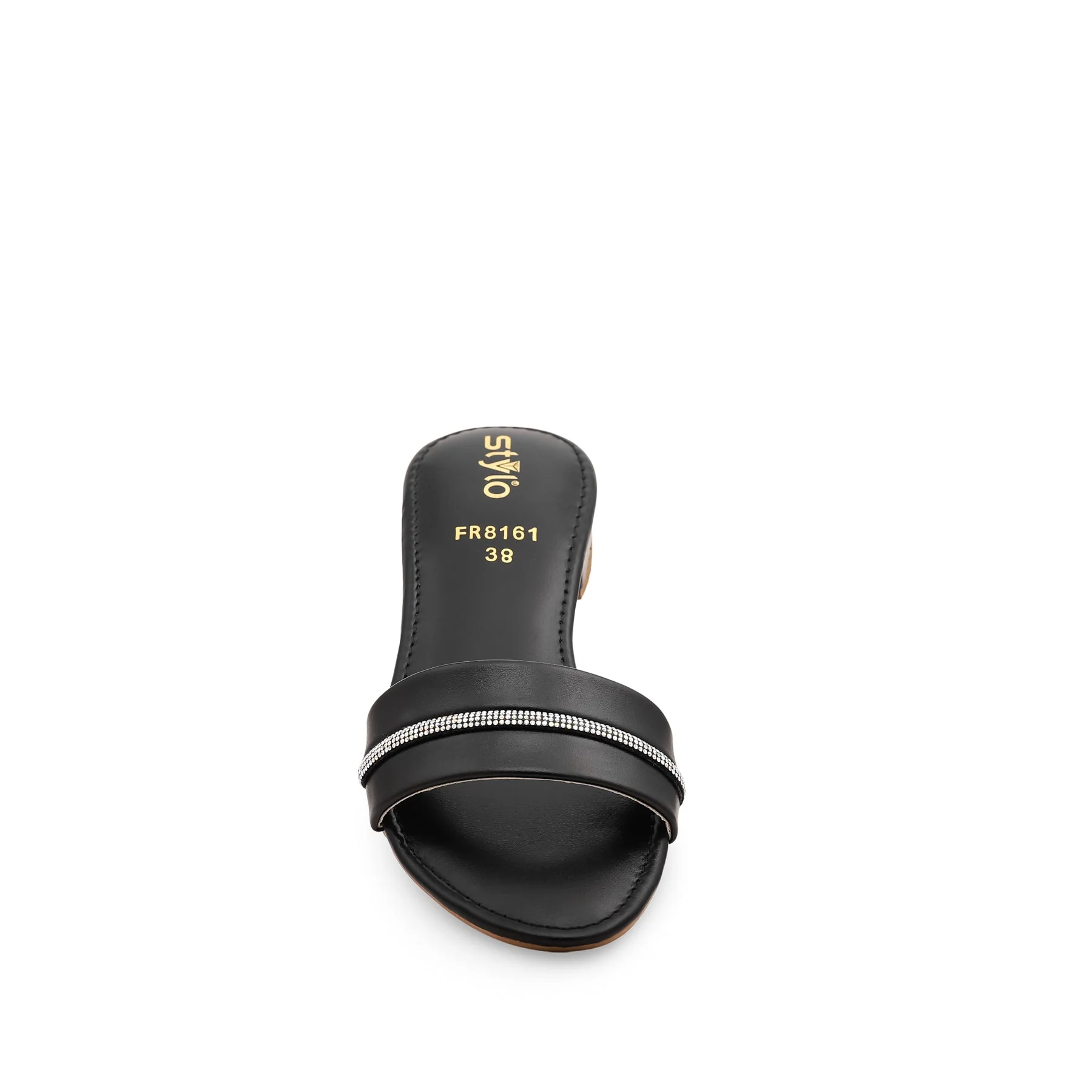 Black Formal Slipper FR8161 - Image 3