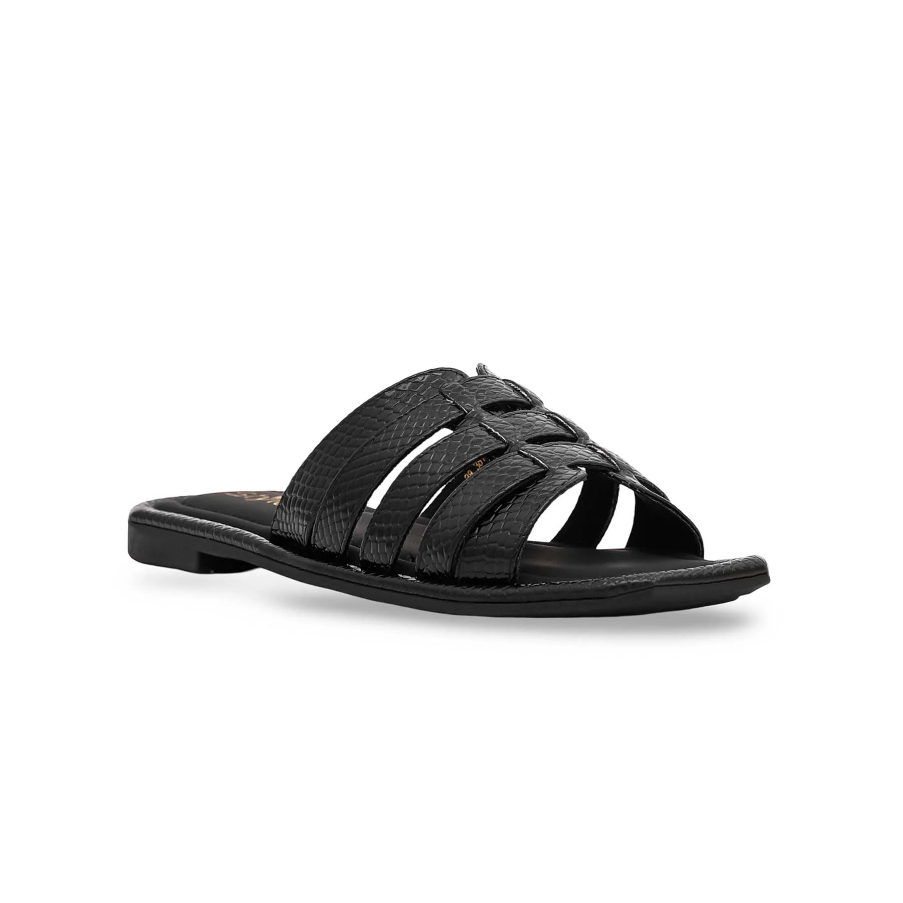 Black Formal Slipper FR8199 - Image 2