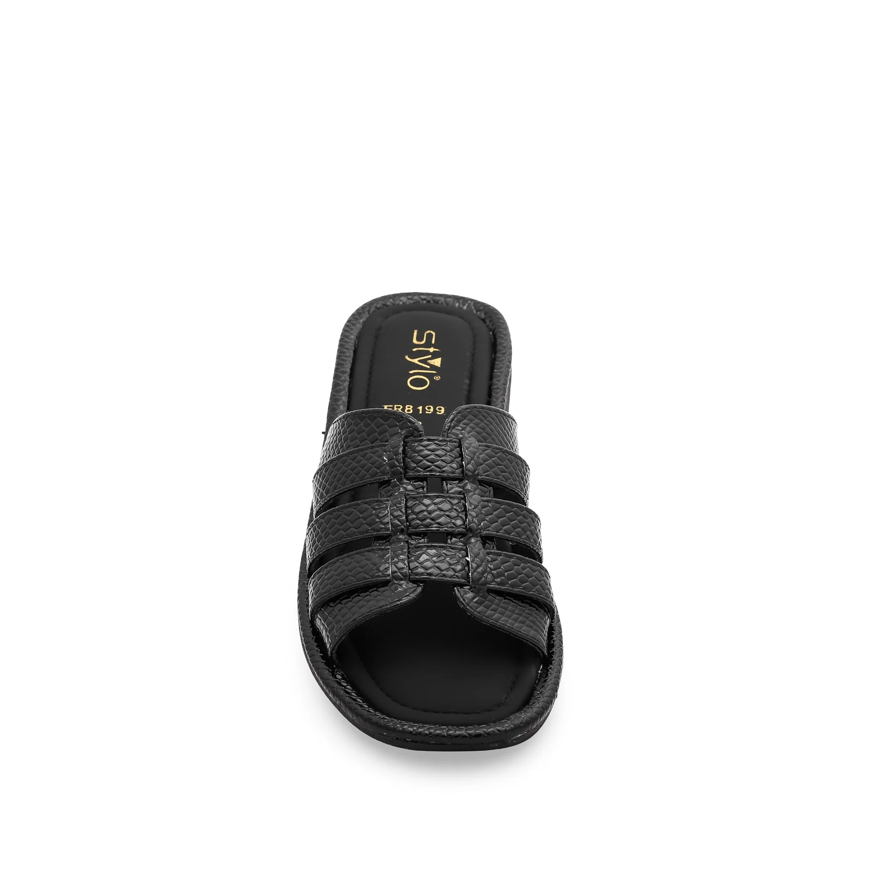 Black Formal Slipper FR8199 - Image 3