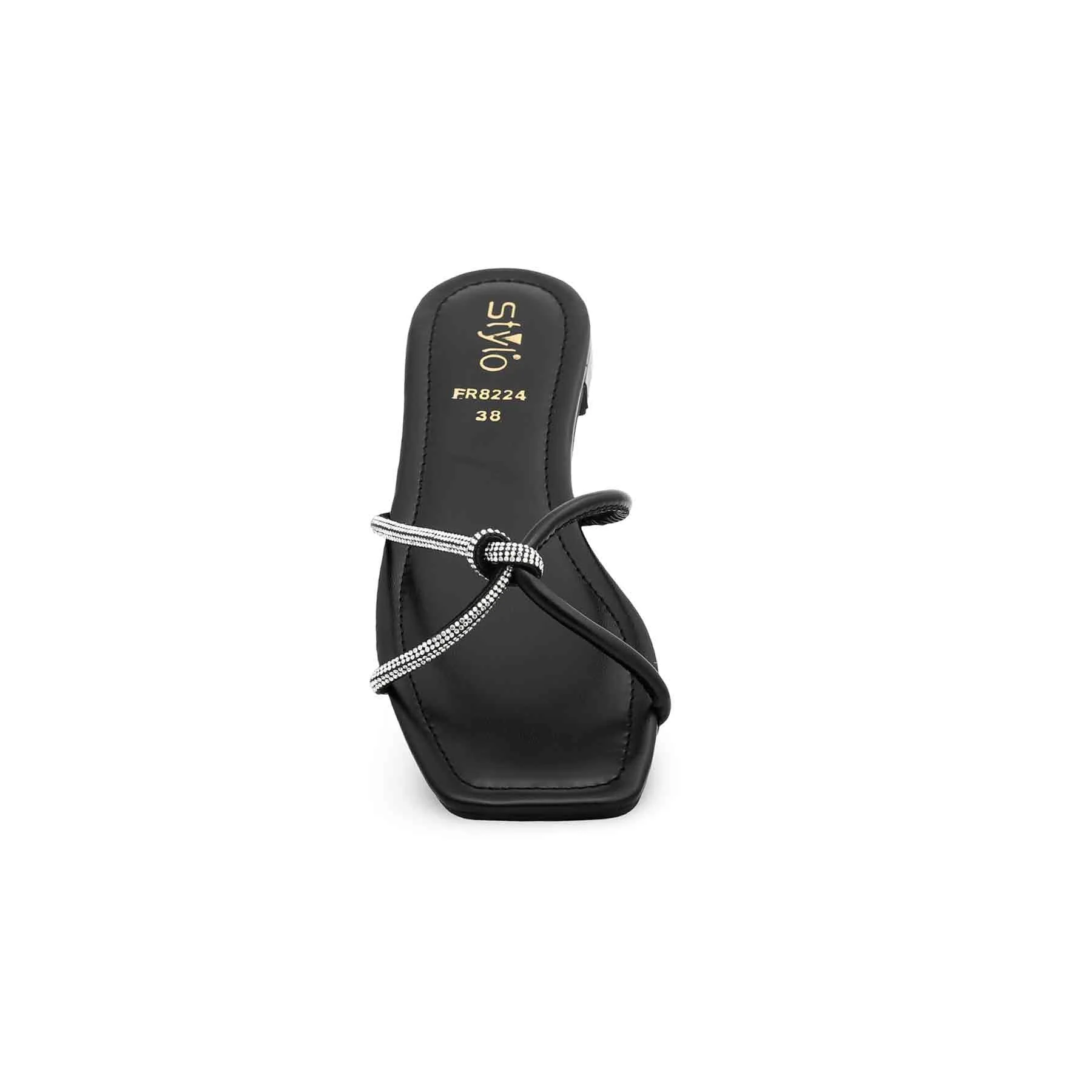 Black Formal Slipper FR8224 - Image 3