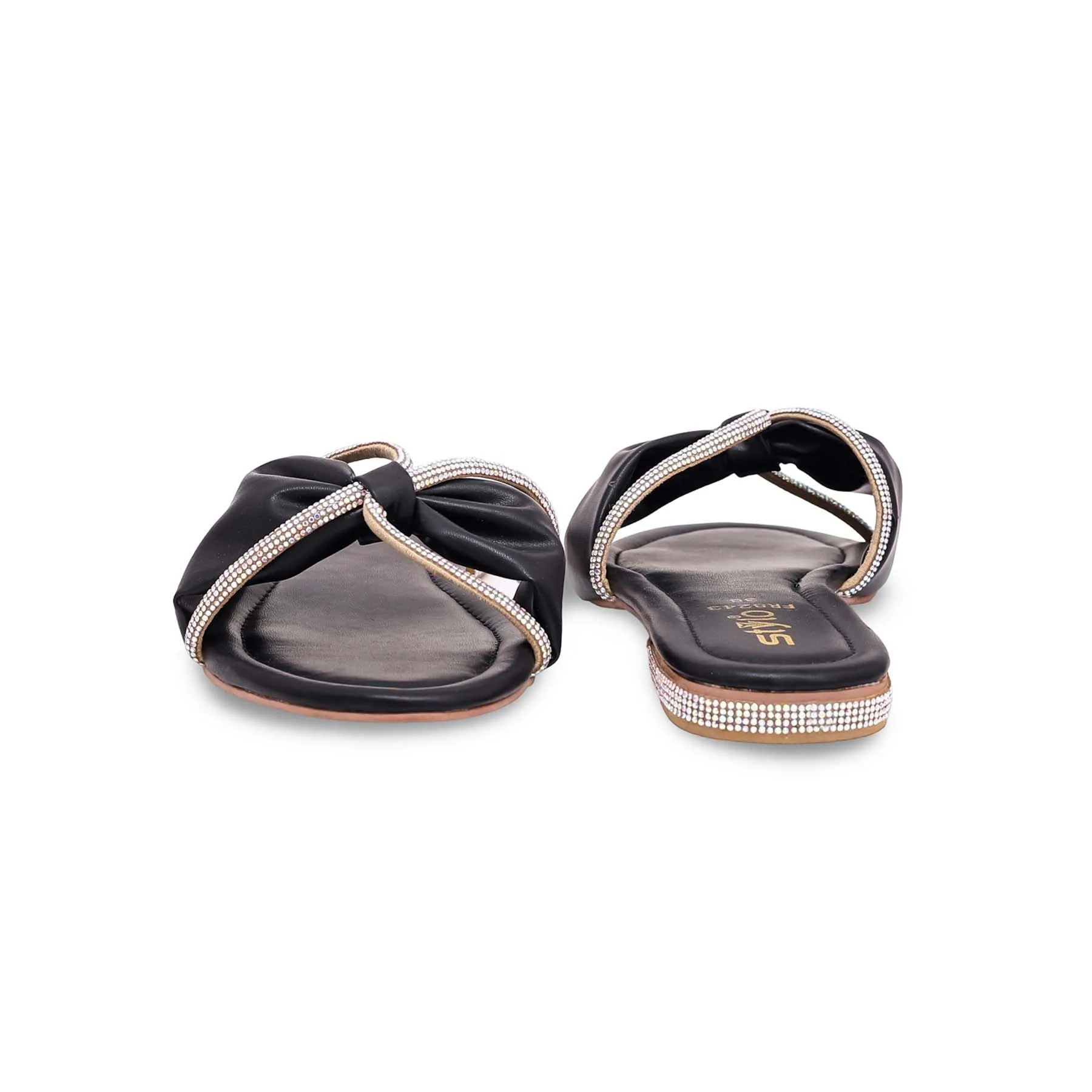 Black Formal Slipper FR8243 - Image 3