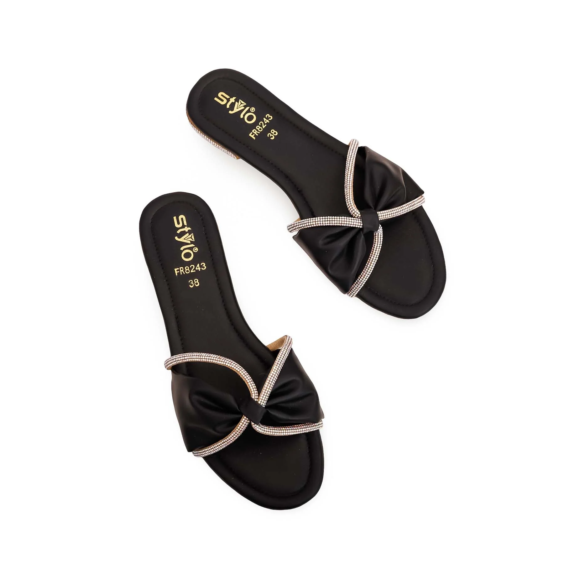 Black Formal Slipper FR8243 - Image 4