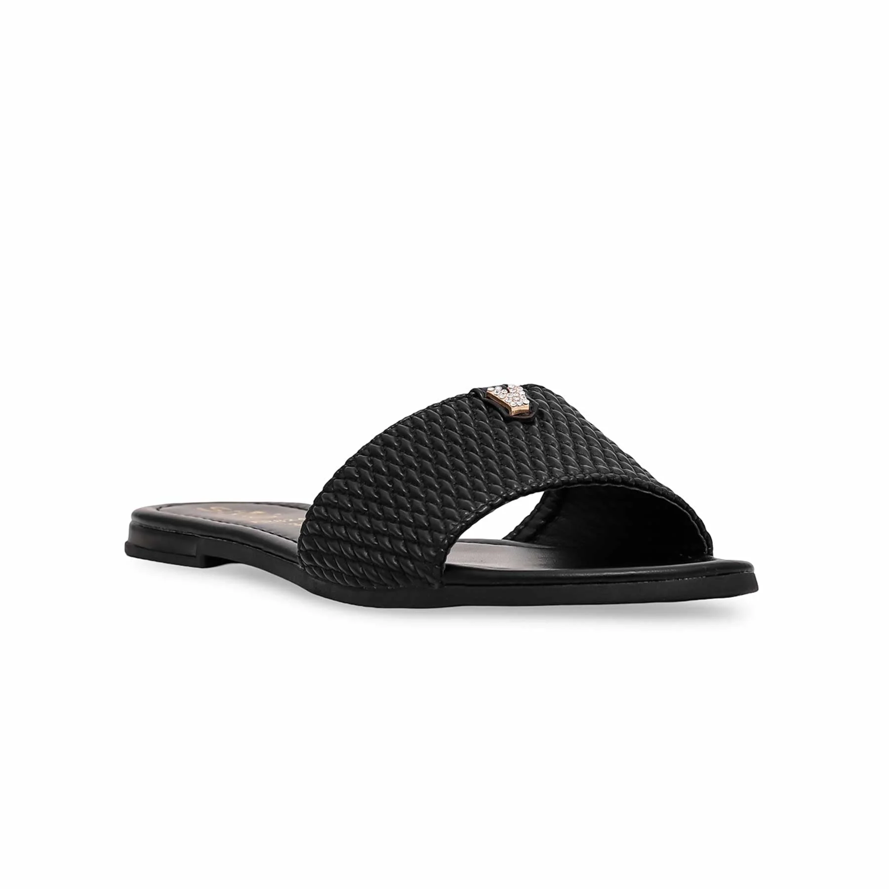 Black Formal Slipper FR8246 - Image 2