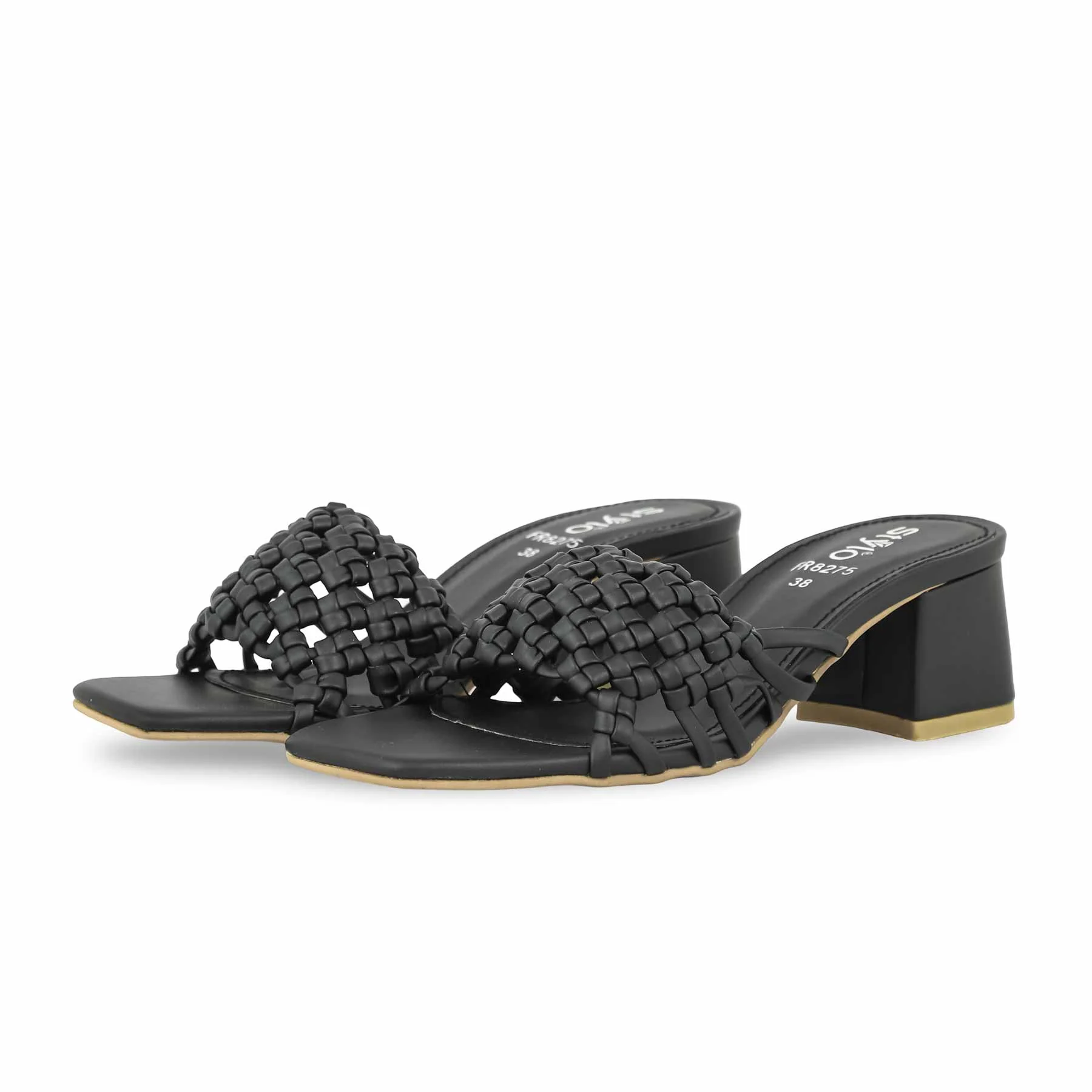 Black Formal Slipper FR8275 - Image 3