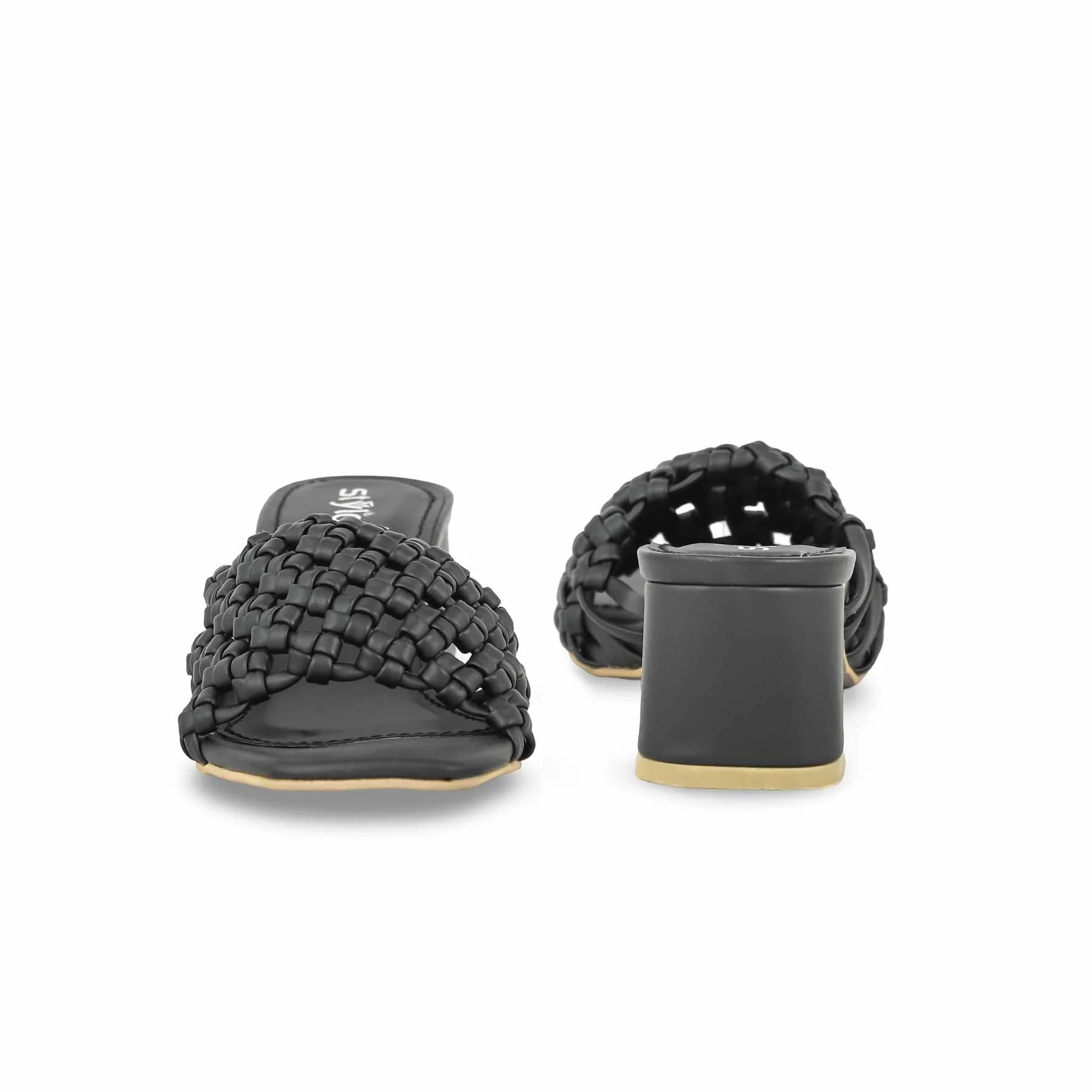 Black Formal Slipper FR8275 - Image 4