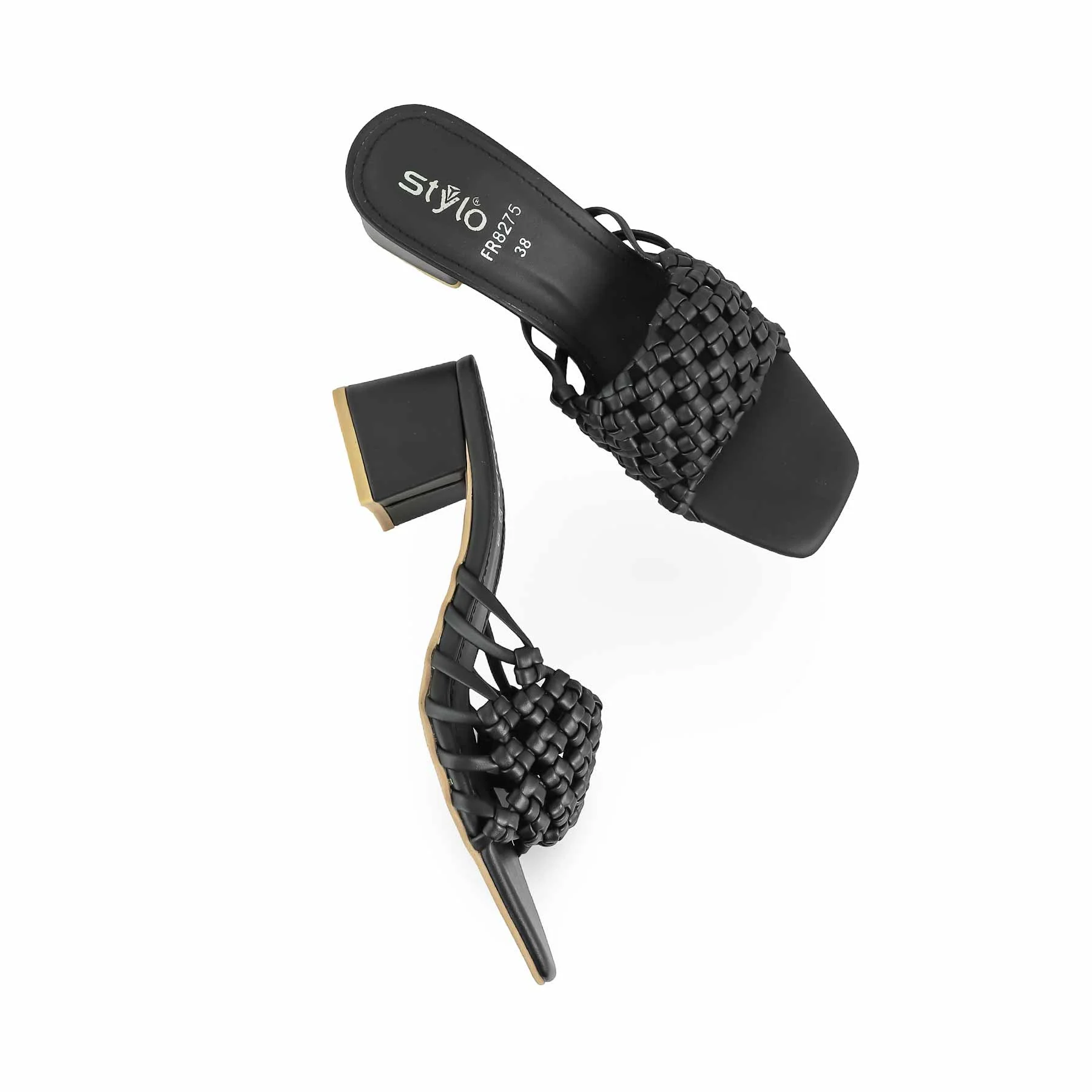 Black Formal Slipper FR8275 - Image 5